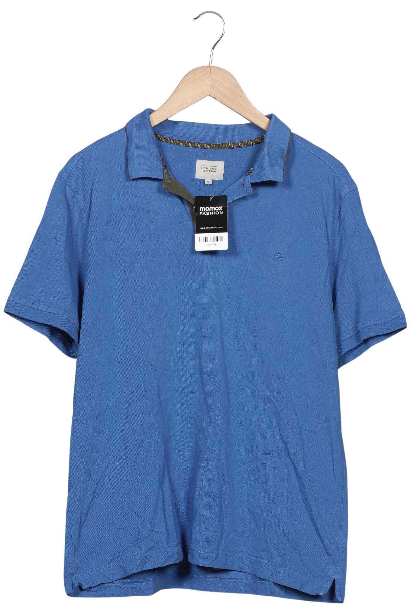 

camel active Herren Poloshirt, blau, Gr. 54