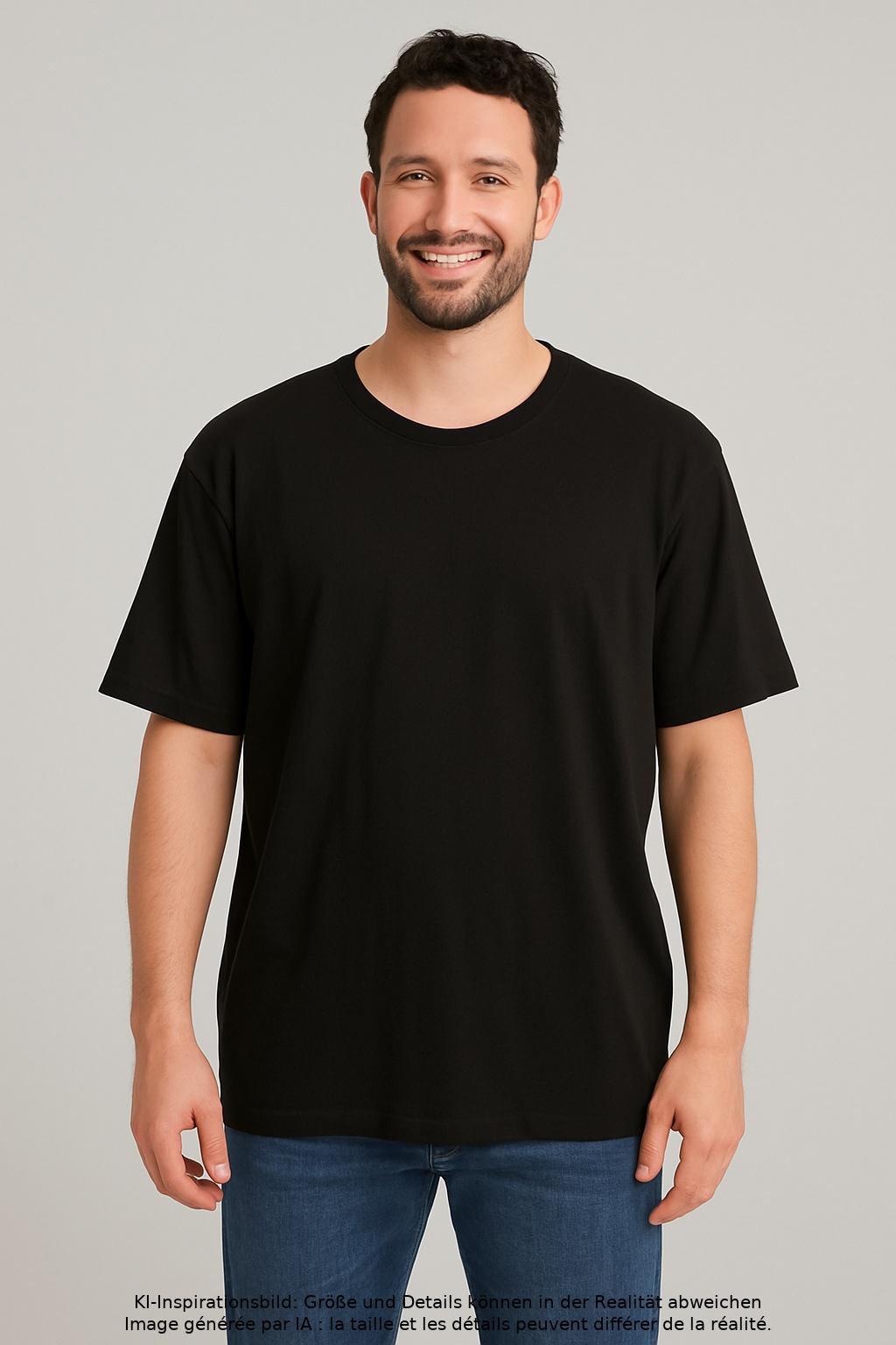 

camel active Herren T-Shirt, schwarz, Gr. 58