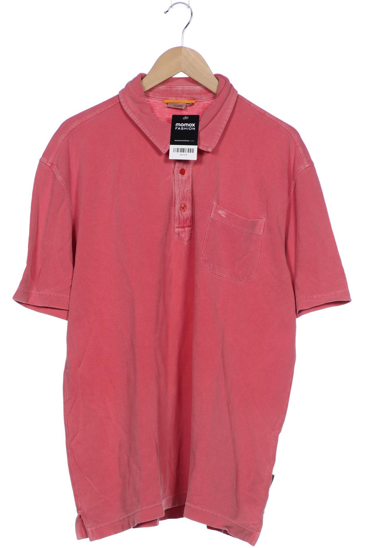 

camel active Herren Poloshirt, pink, Gr. 56