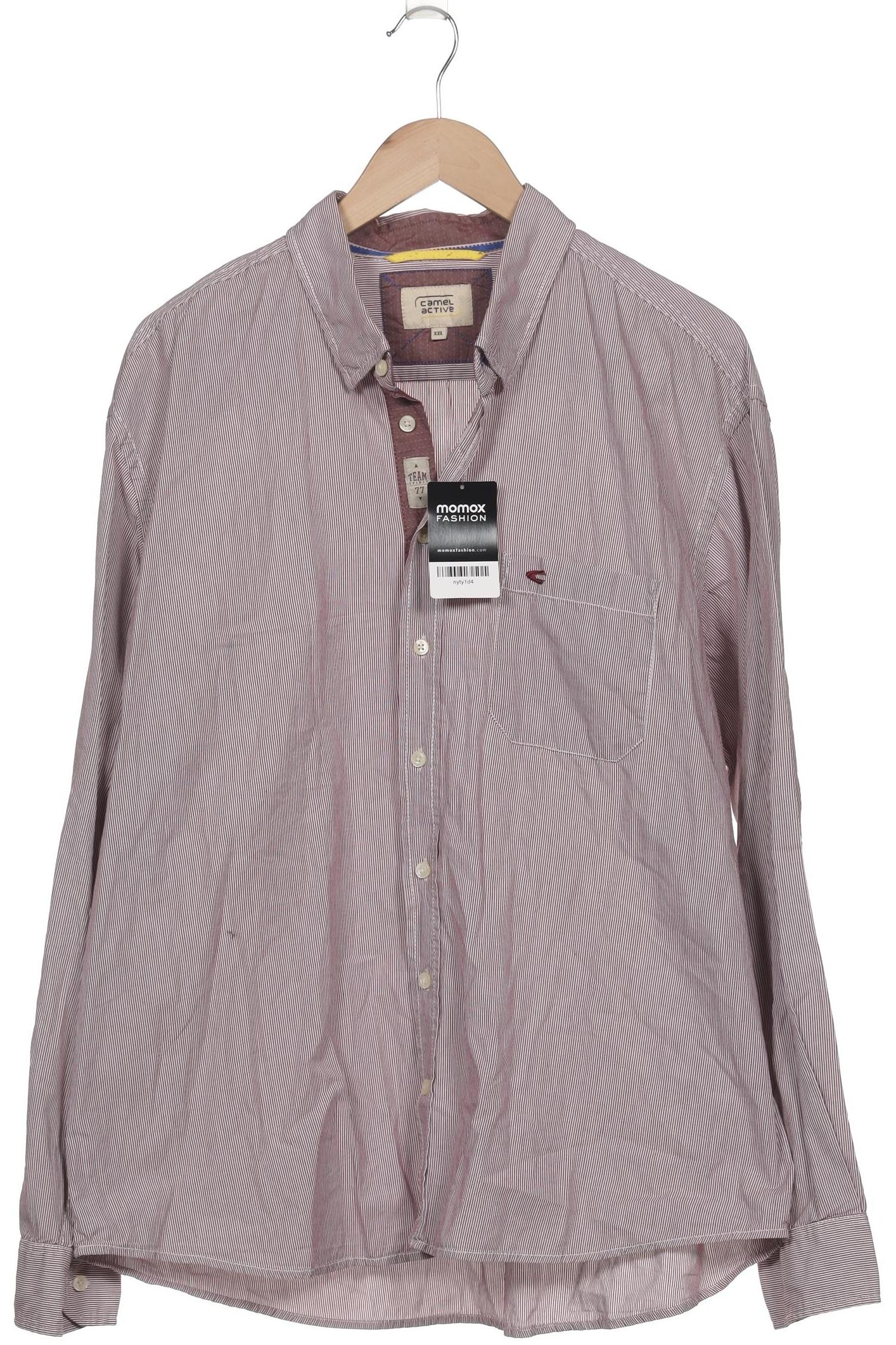 

camel active Herren Hemd, bordeaux, Gr. 56