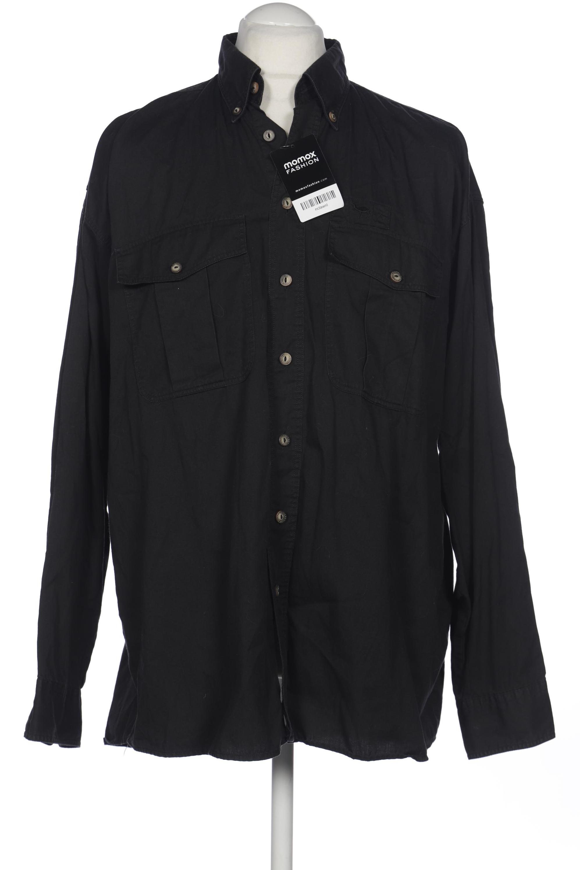 

camel active Herren Hemd, schwarz, Gr. 52