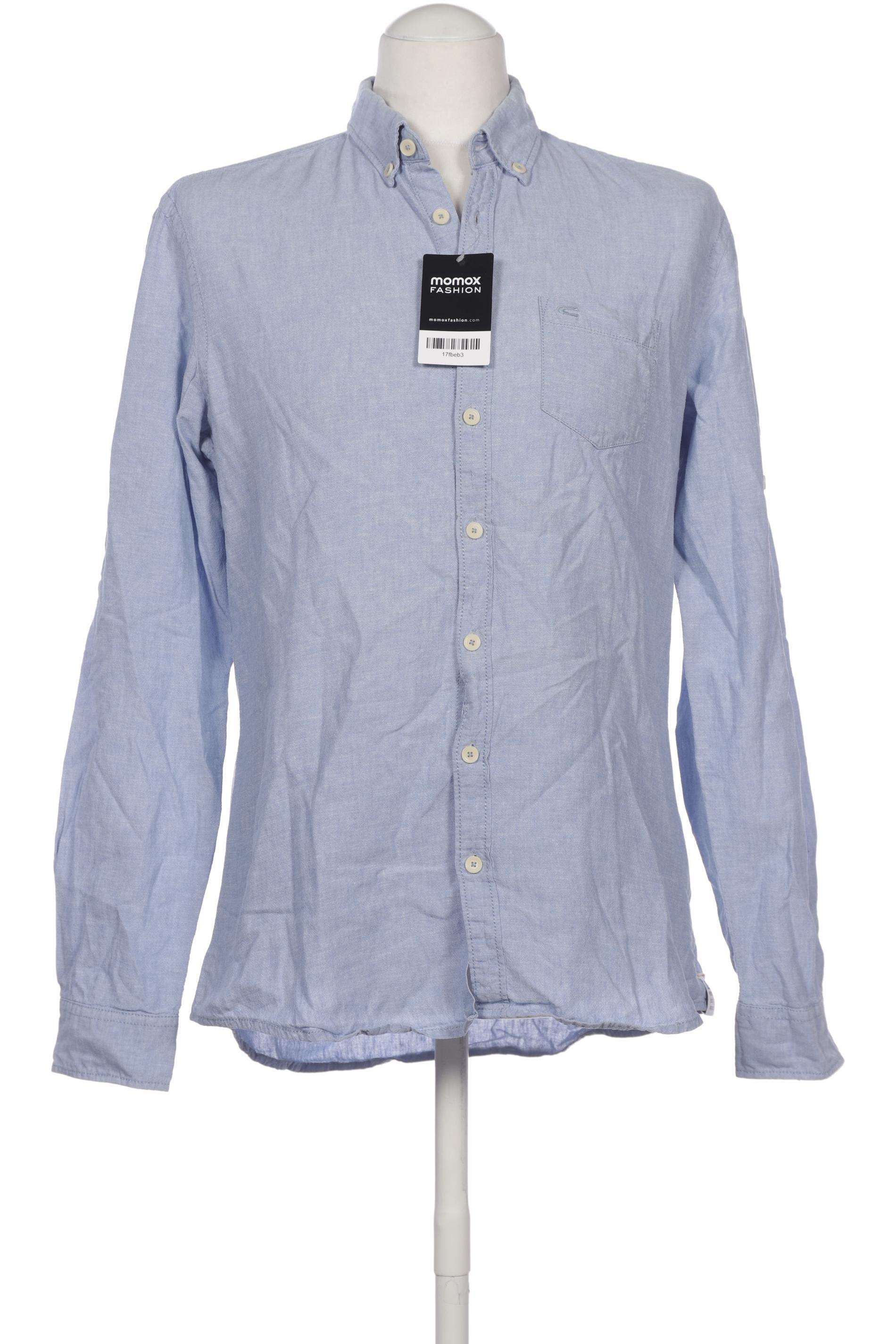 

camel active Herren Hemd, blau, Gr. 48