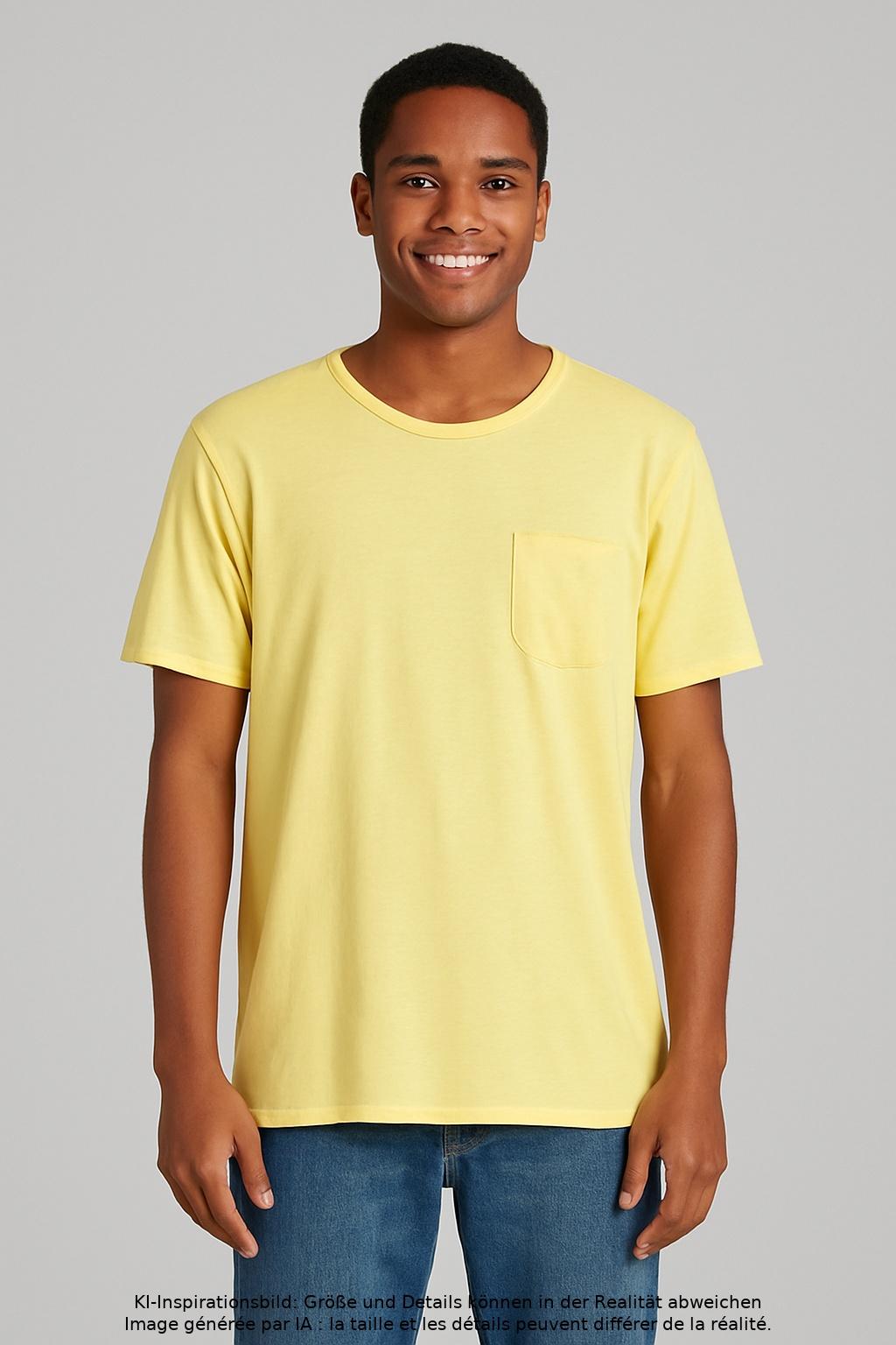 Thumbnail - camel active Herren T-Shirt, gelb, Gr. 58