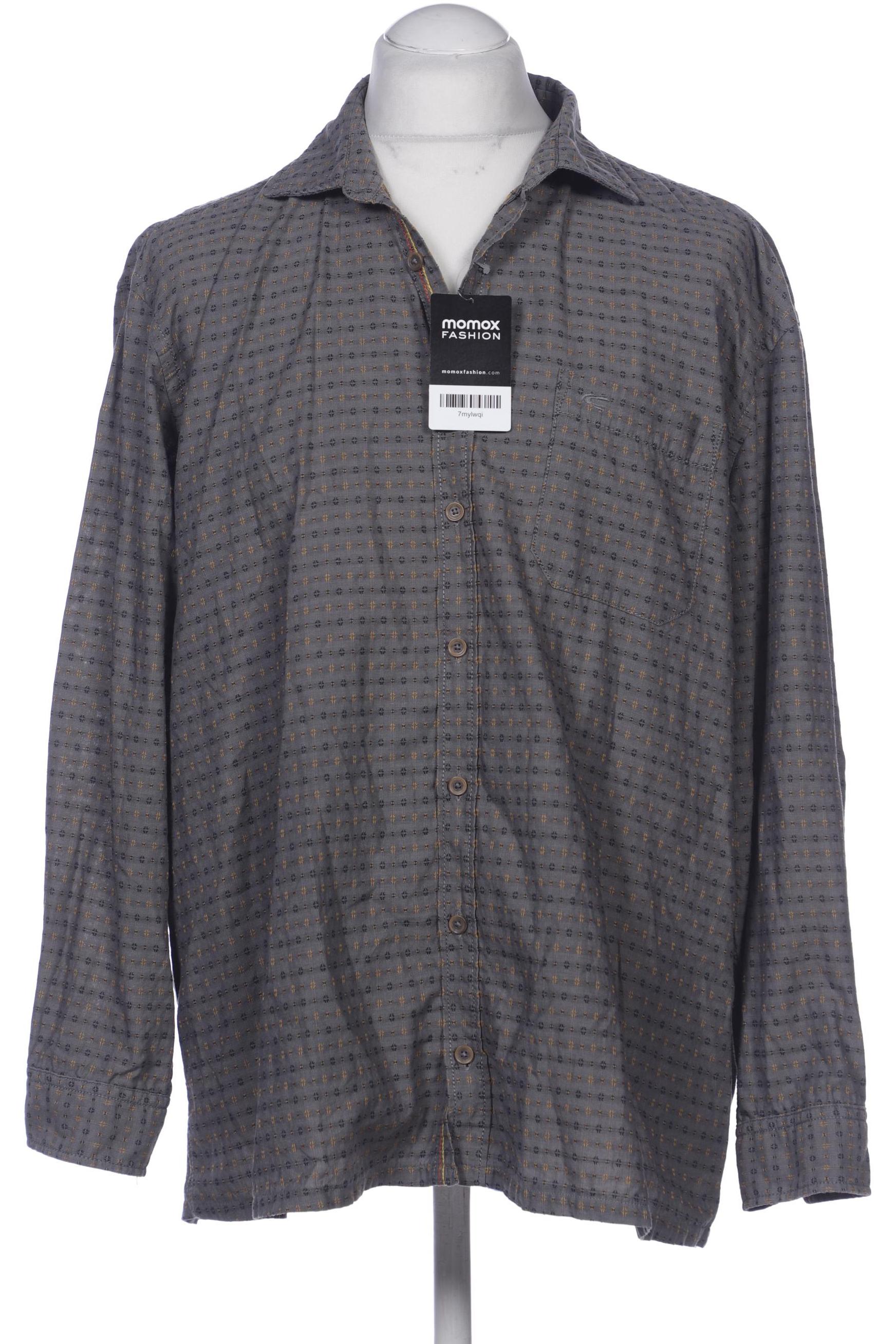 

camel active Herren Hemd, grau, Gr. 54