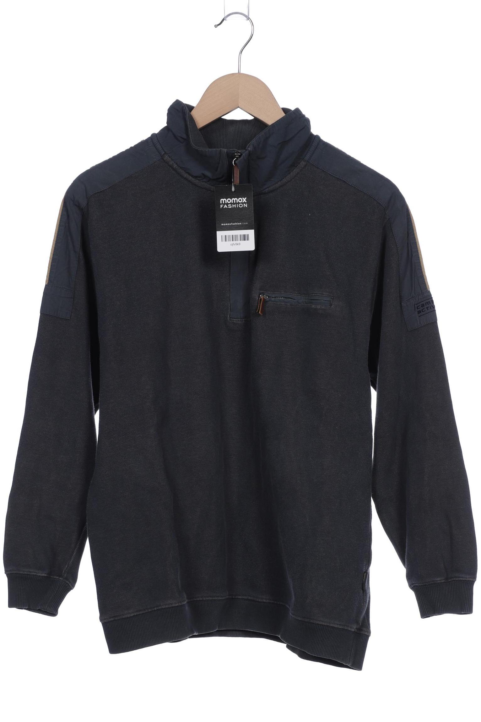 

camel active Herren Sweatshirt, blau, Gr. 48