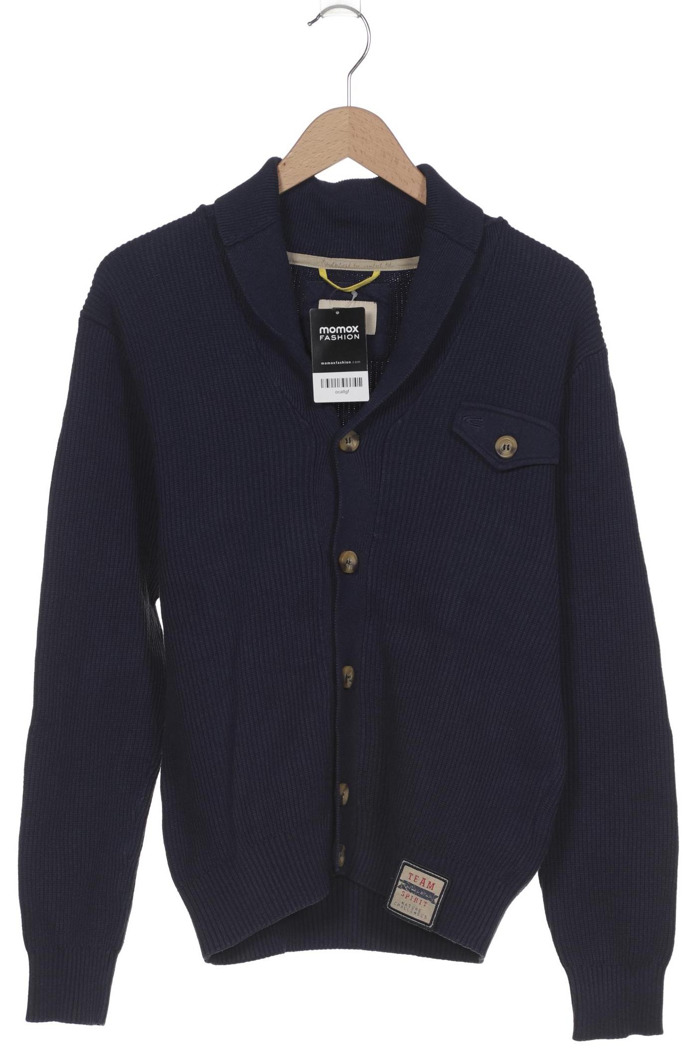 

camel active Herren Strickjacke, marineblau, Gr. 52