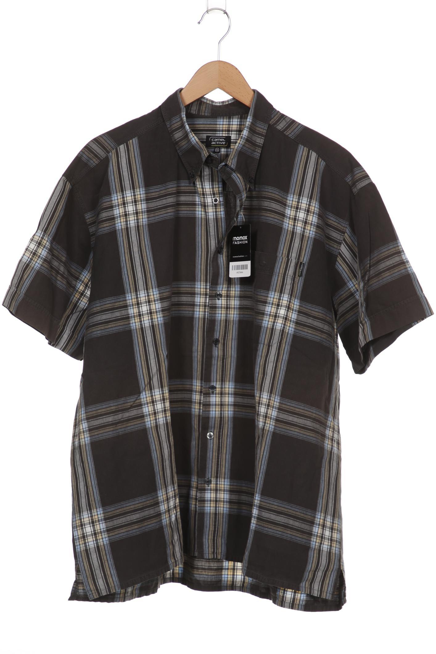 

camel active Herren Hemd, grau, Gr. 56
