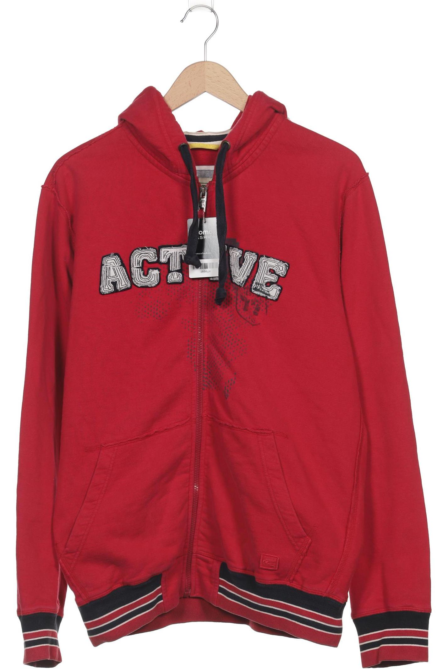 

camel active Herren Kapuzenpullover, rot, Gr. 52