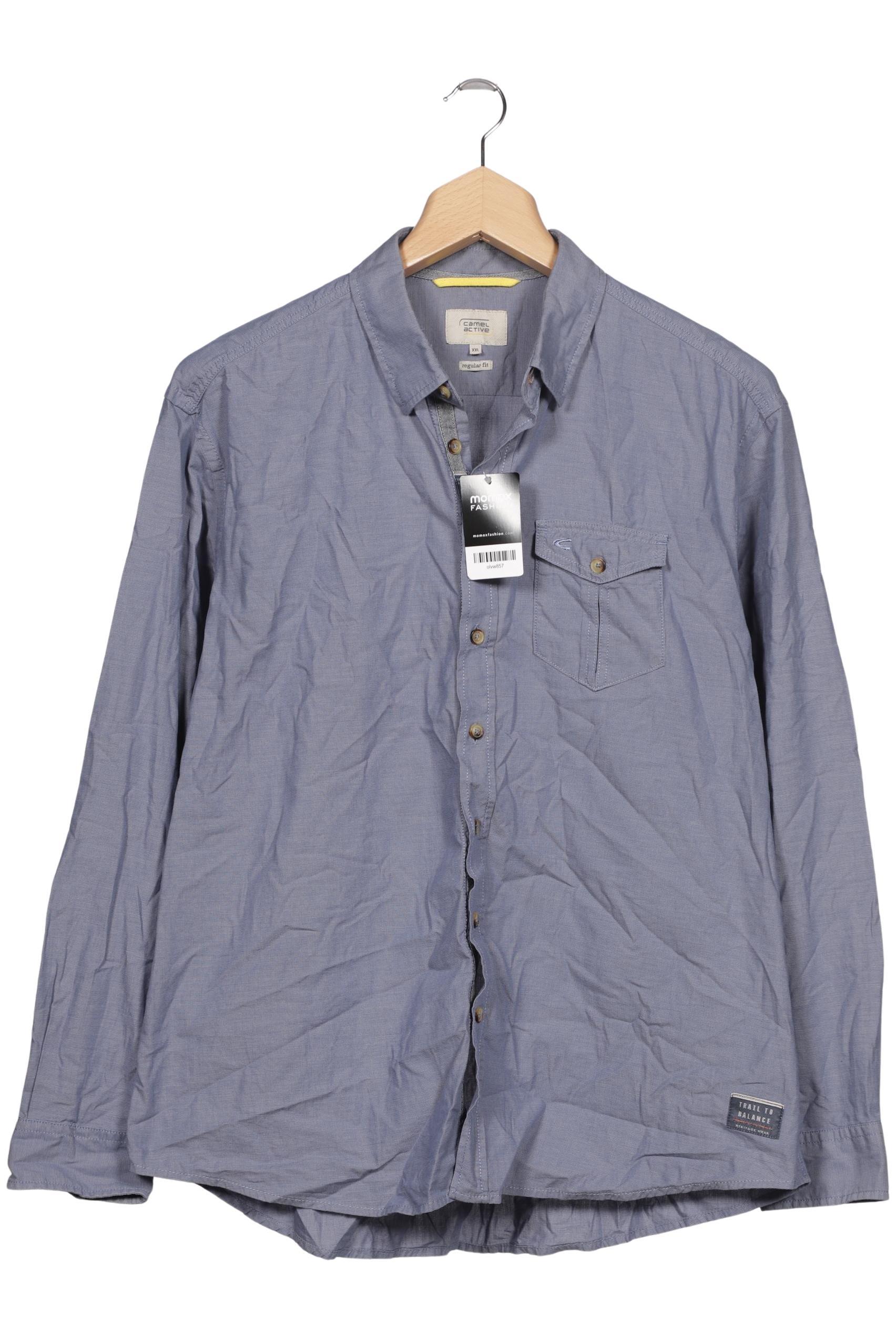 

camel active Herren Hemd, blau, Gr. 56