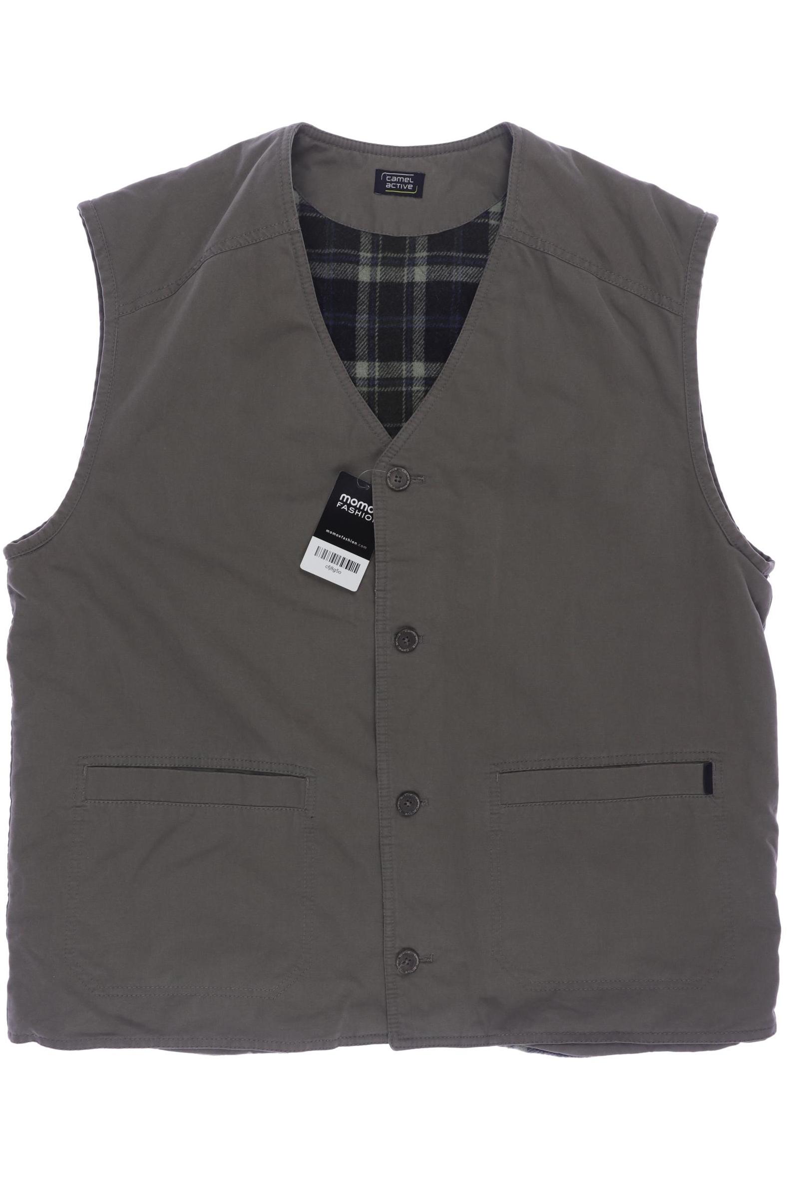 

camel active Herren Weste, grün, Gr. 56