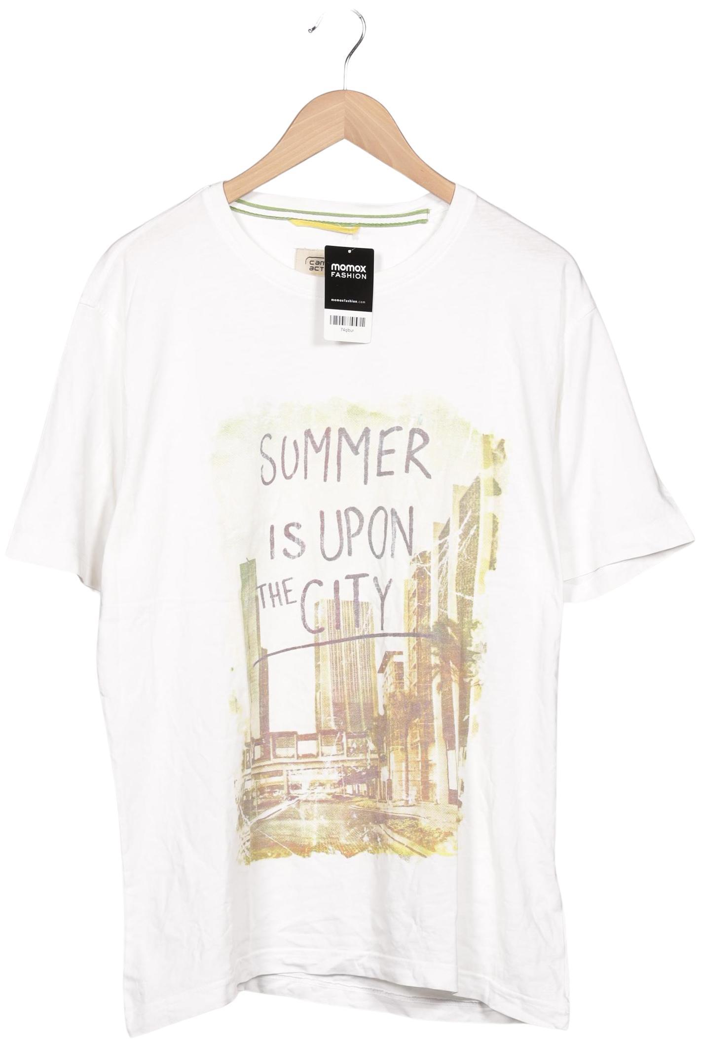 

camel active Herren T-Shirt, weiß, Gr. 54