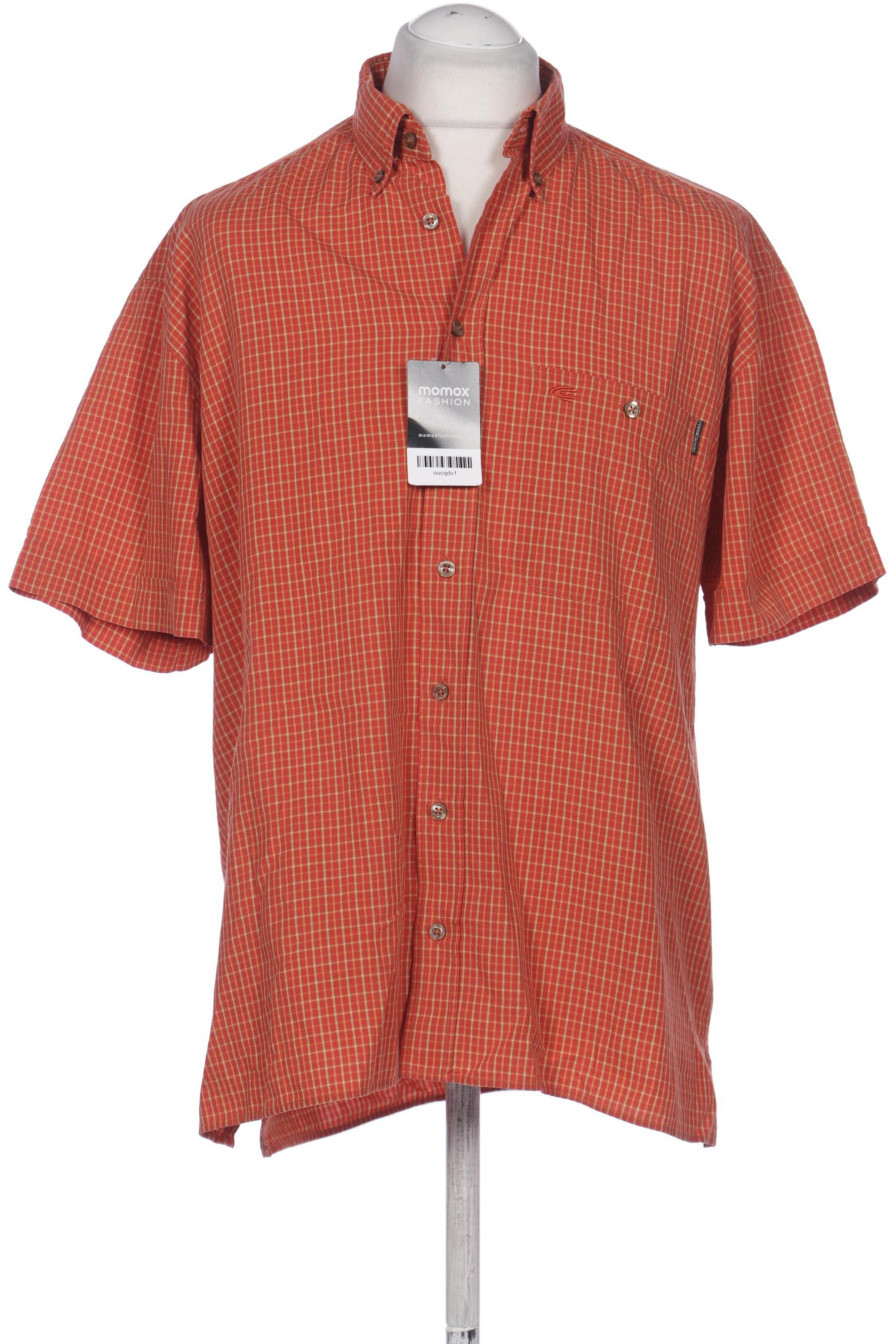 

camel active Herren Hemd, orange, Gr. 52
