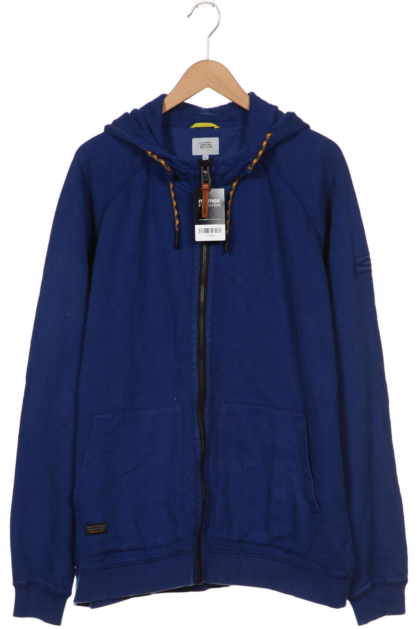 

camel active Herren Kapuzenpullover, blau, Gr. 54