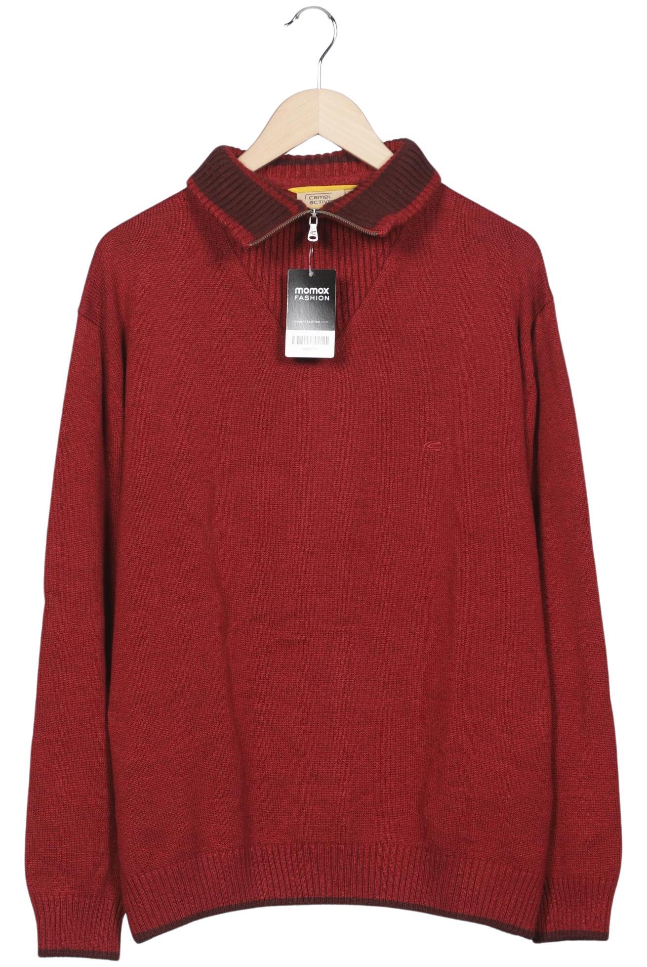 

camel active Herren Pullover, rot, Gr. 54