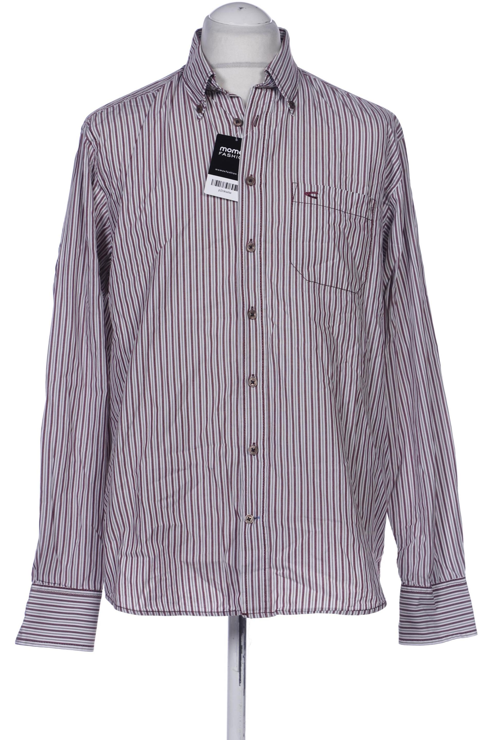 

camel active Herren Hemd, bordeaux, Gr. 52