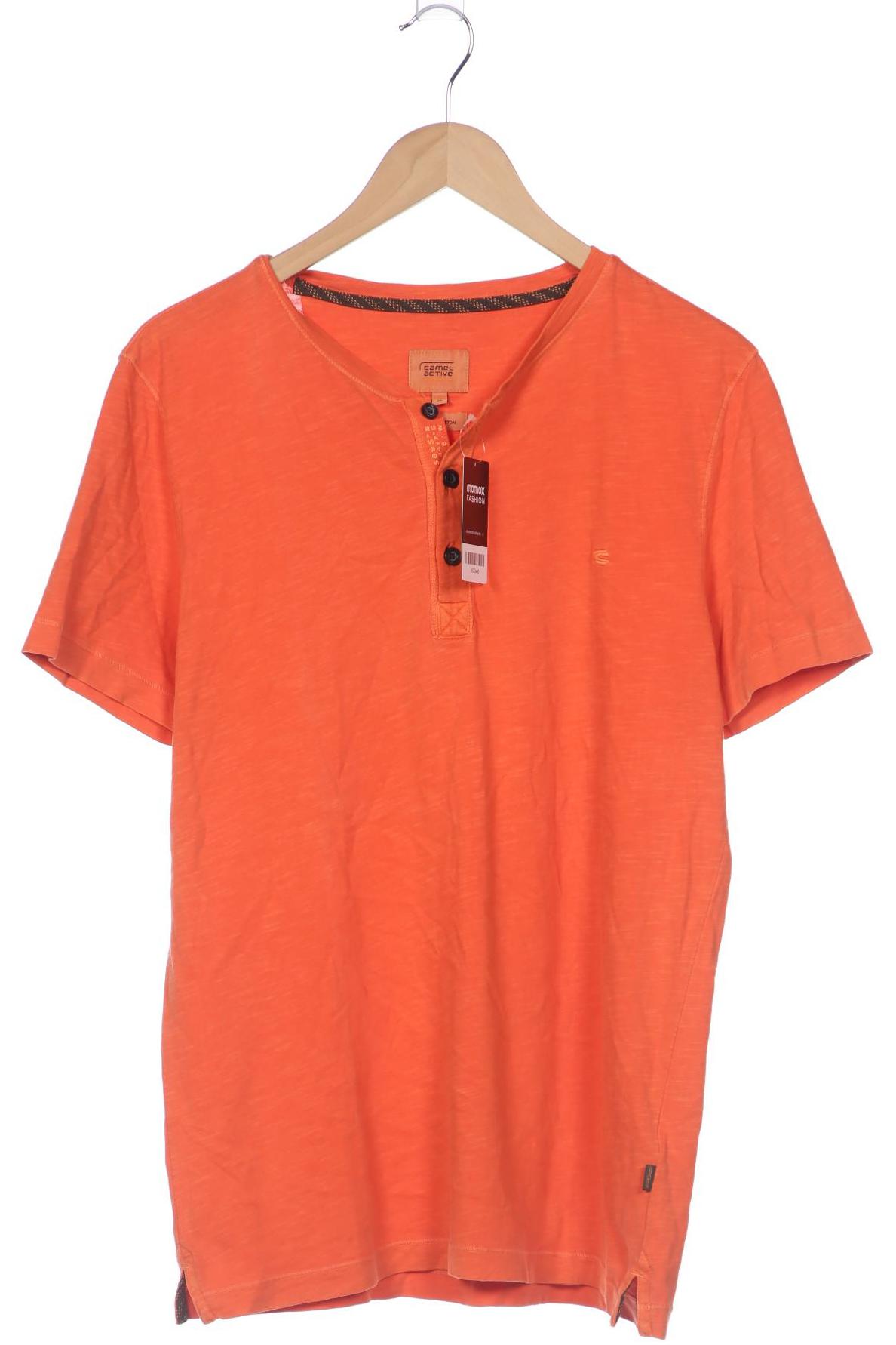 

camel active Herren T-Shirt, orange, Gr. 48
