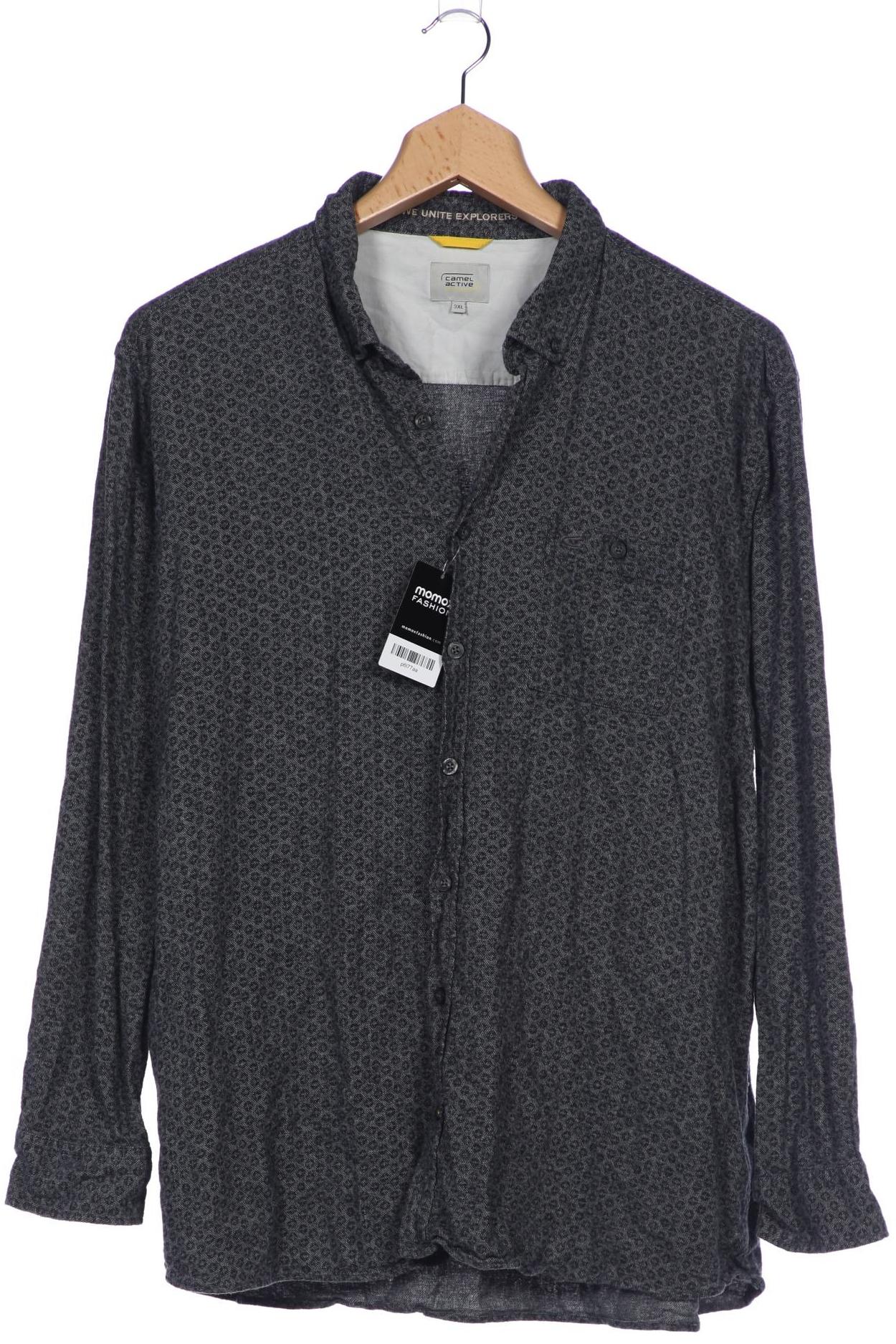 

camel active Herren Hemd, grau, Gr. 58