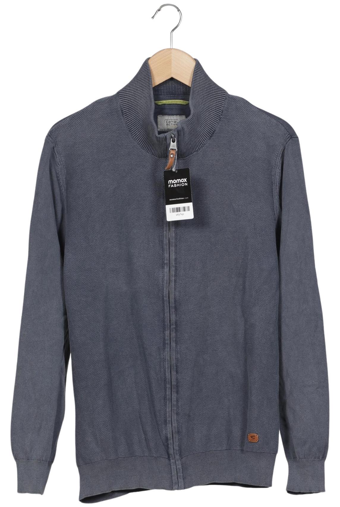 

camel active Herren Strickjacke, blau, Gr. 54