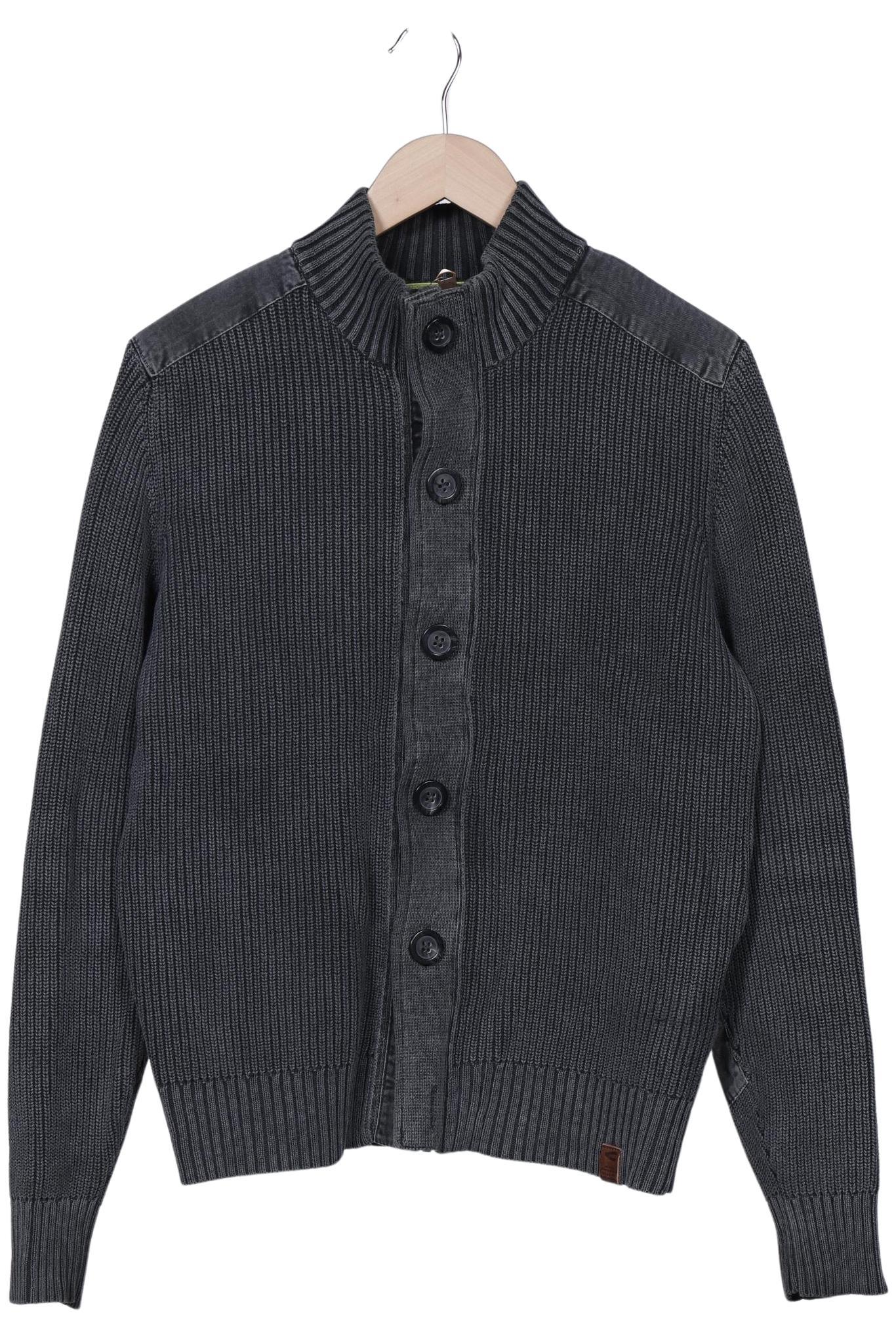 

camel active Herren Strickjacke, grau, Gr. 46