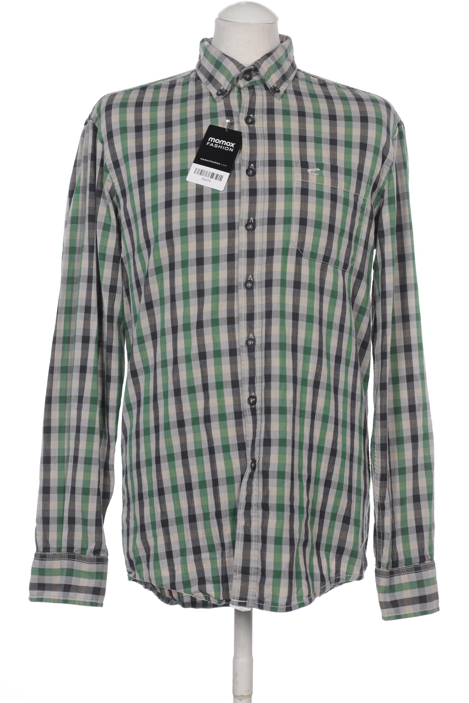 

camel active Herren Hemd, grau, Gr. 46