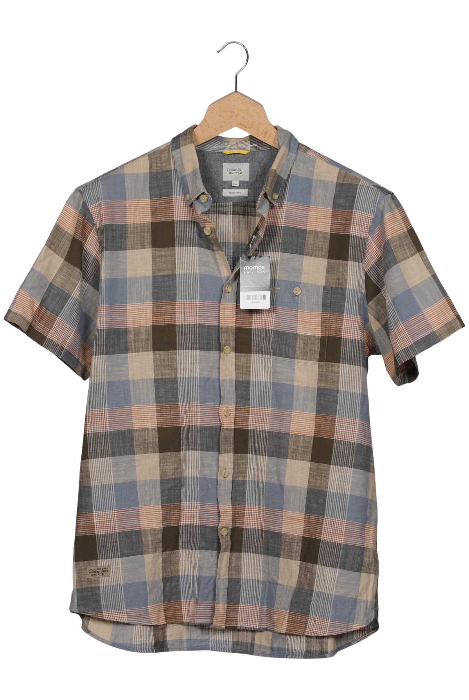 

camel active Herren Hemd, mehrfarbig, Gr. 56