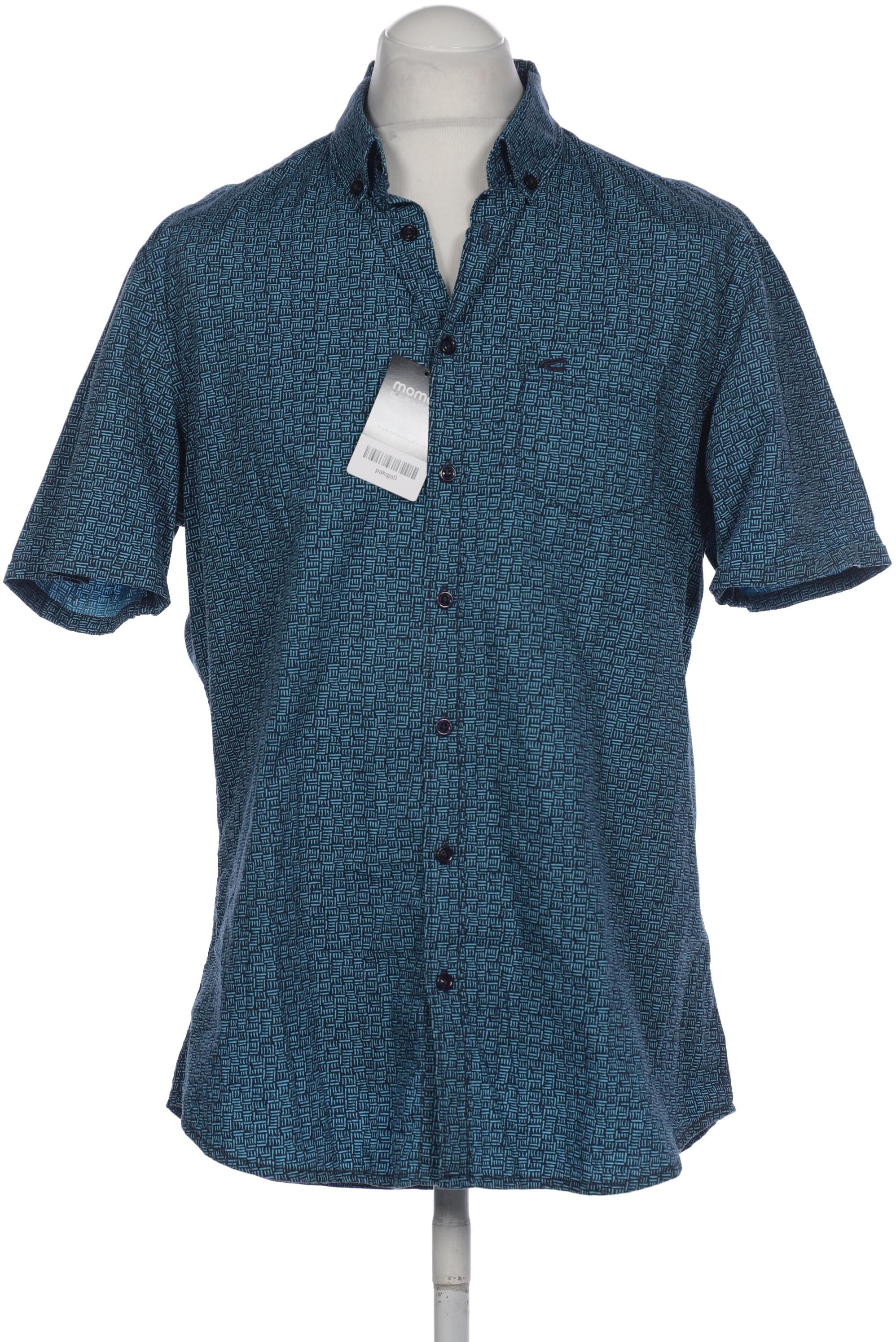 

camel active Herren Hemd, blau, Gr. 52