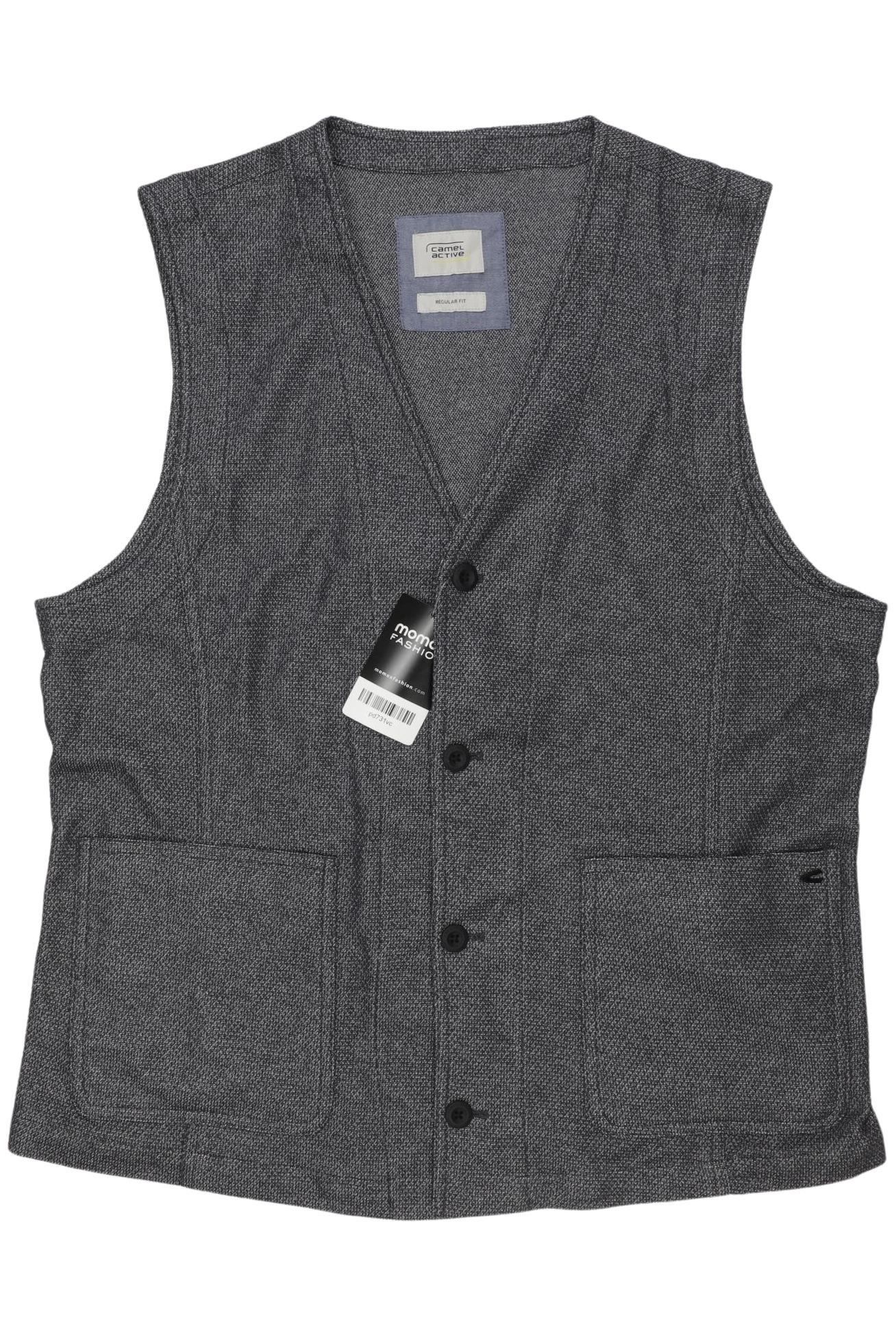 

camel active Herren Weste, grau, Gr. 50