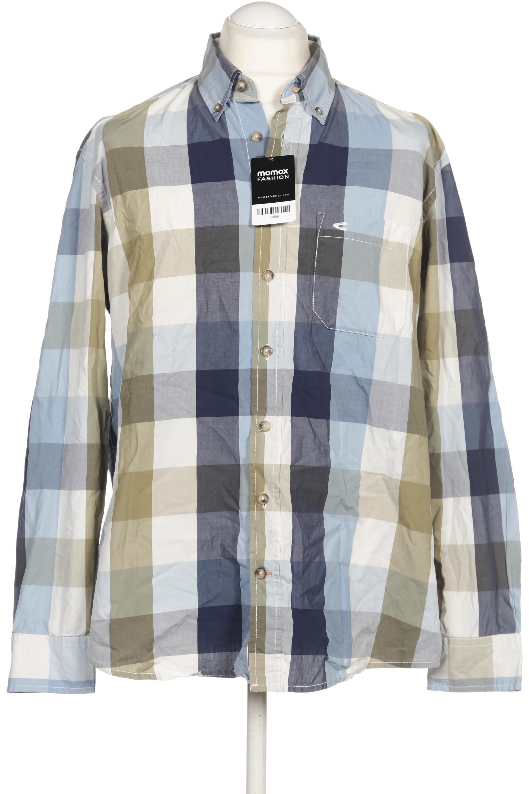 

camel active Herren Hemd, blau, Gr. 52