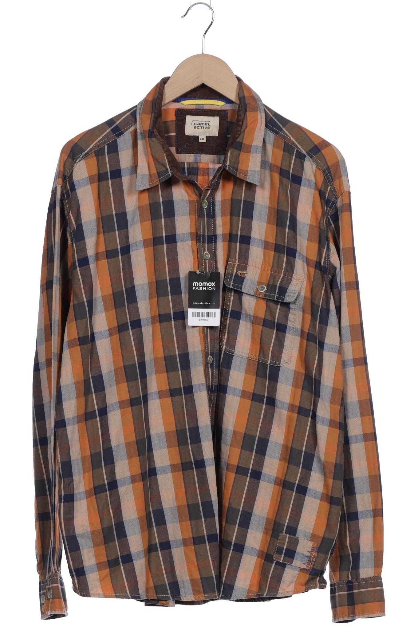 

camel active Herren Hemd, orange, Gr. 56