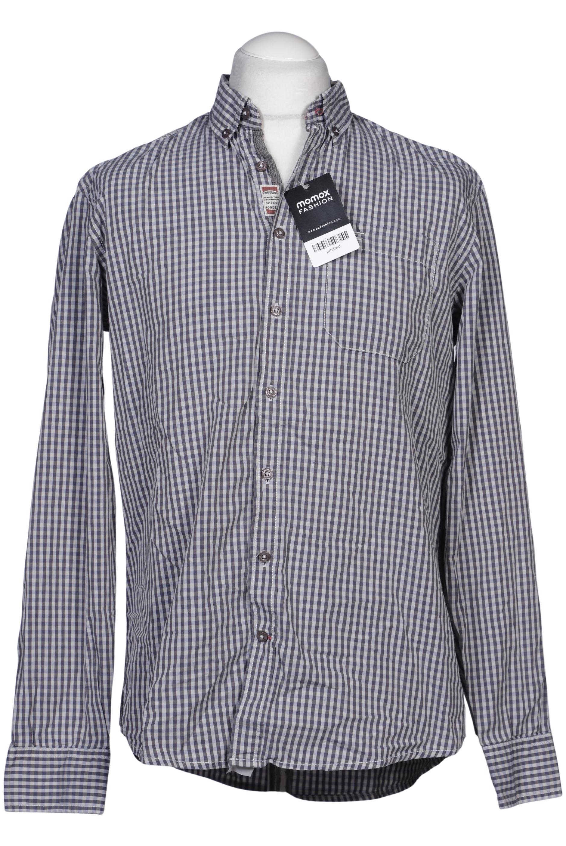 

camel active Herren Hemd, grau, Gr. 48