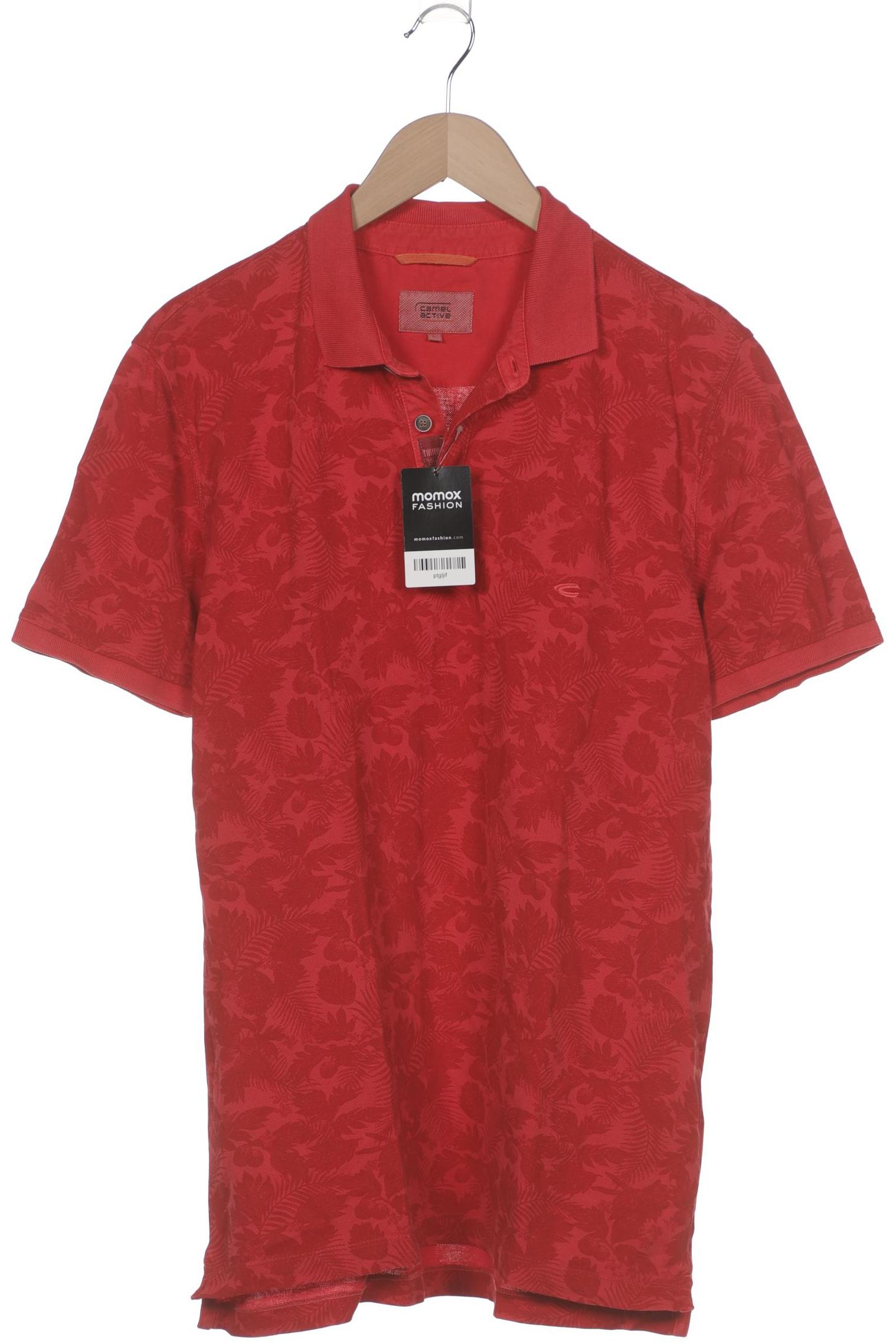 

camel active Herren Poloshirt, rot, Gr. 52