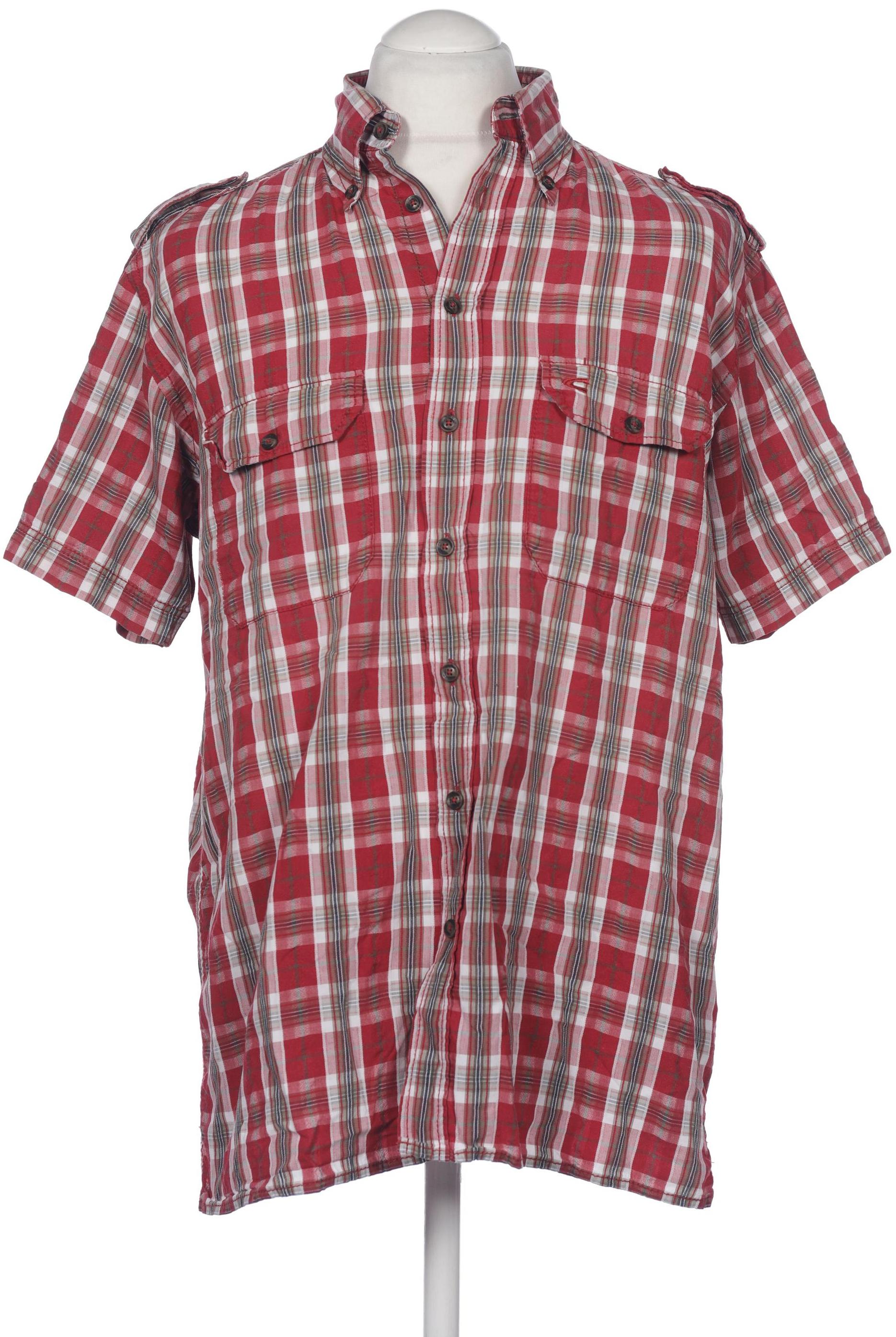 

camel active Herren Hemd, bordeaux, Gr. 52