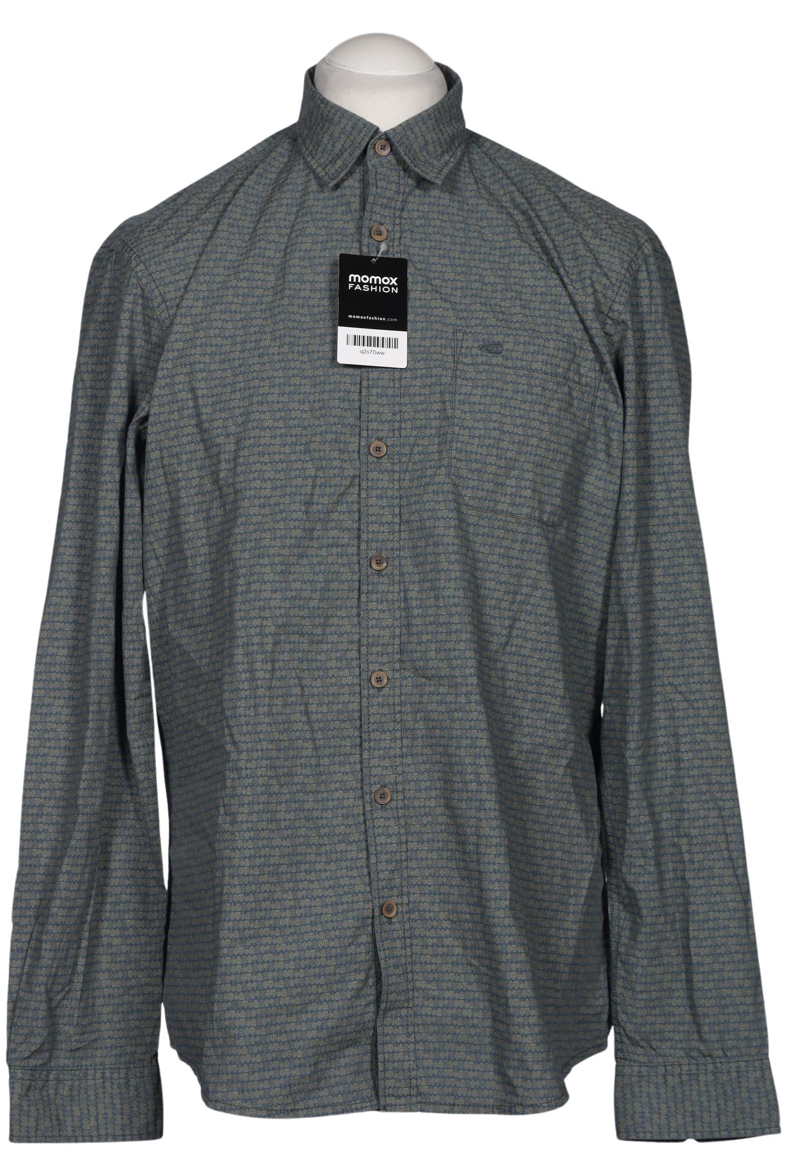 

camel active Herren Hemd, türkis, Gr. 48