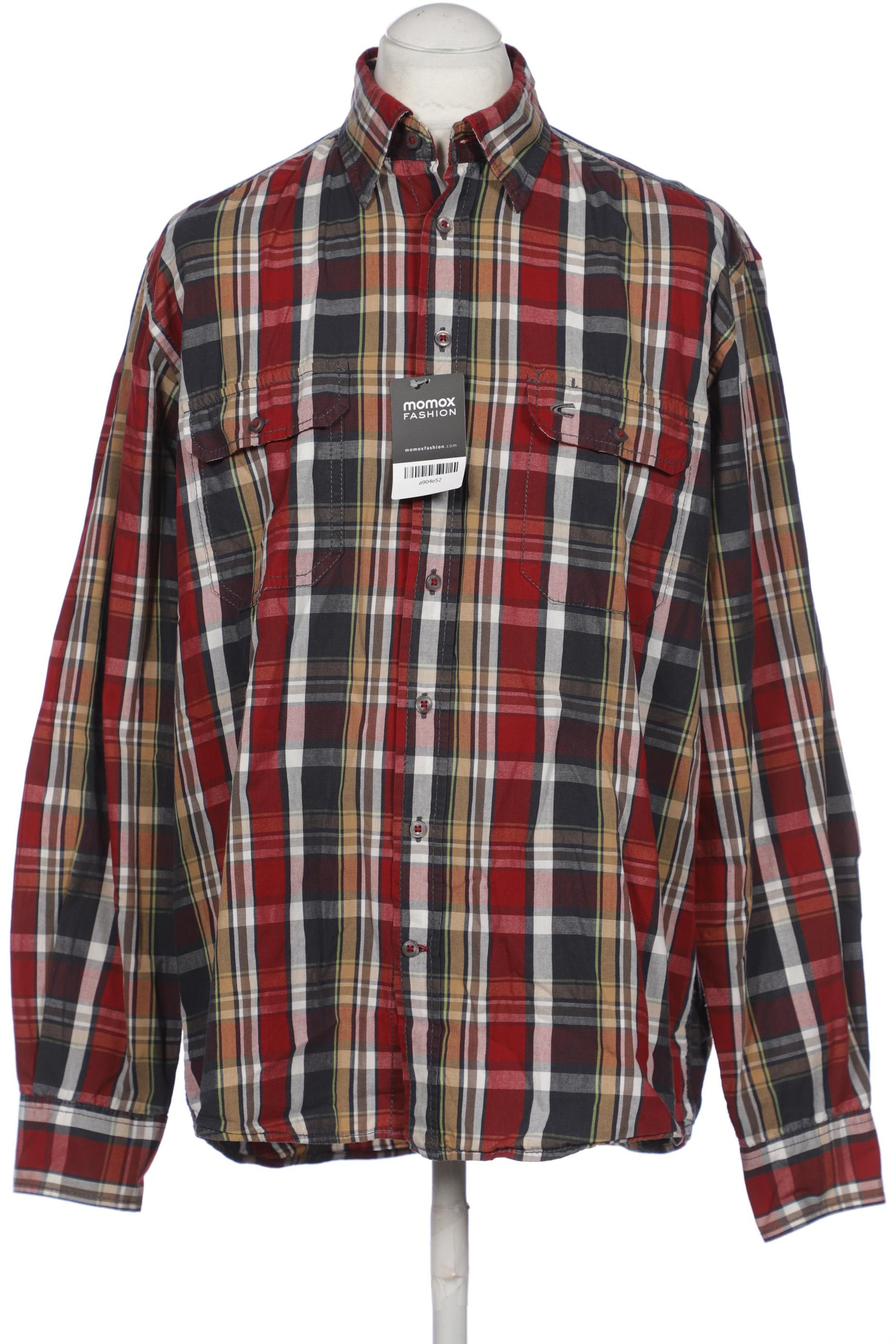 

camel active Herren Hemd, mehrfarbig, Gr. 52