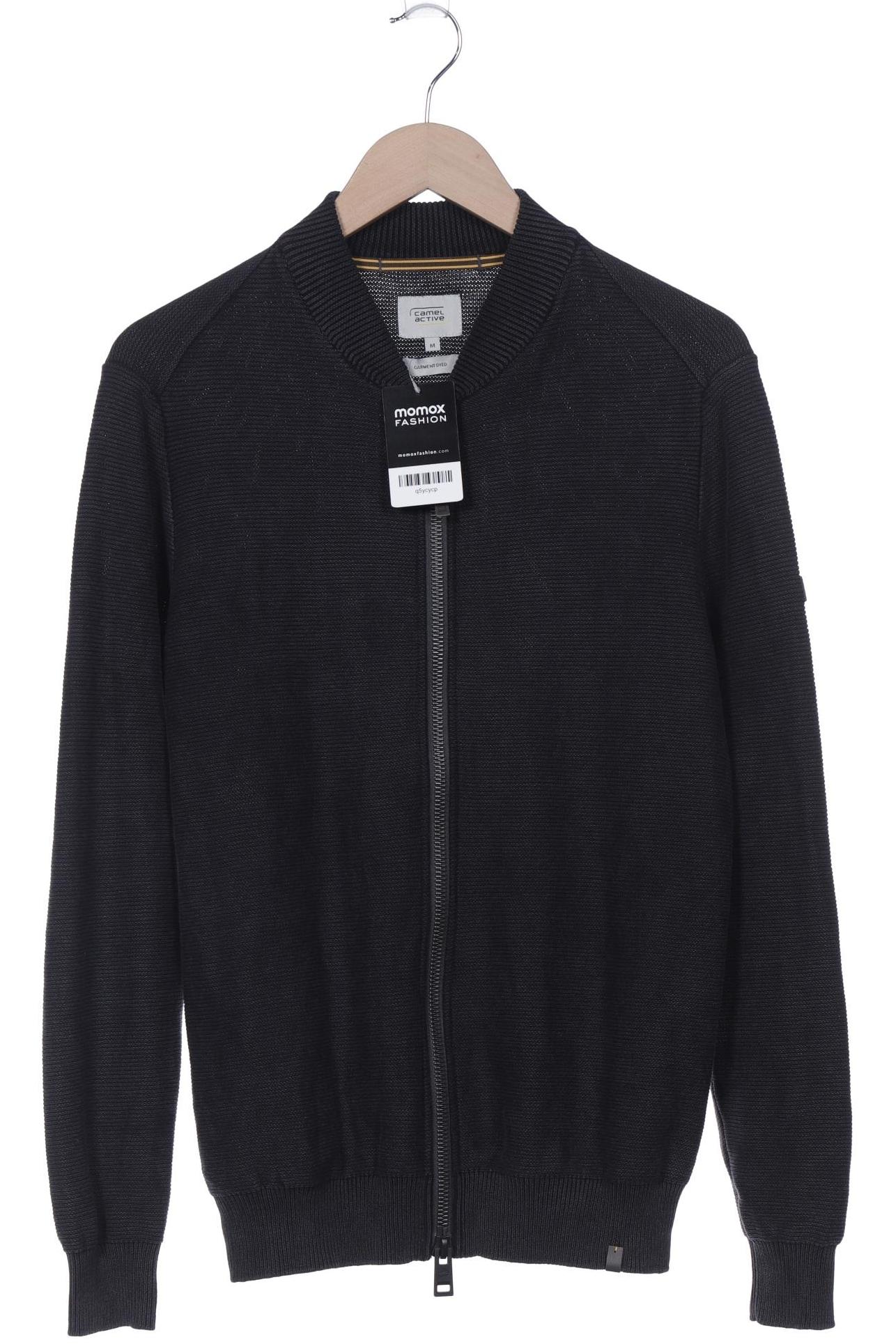 

camel active Herren Strickjacke, grau, Gr. 48