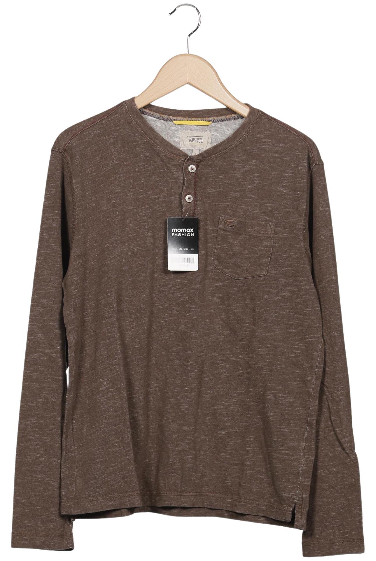 

camel active Herren Langarmshirt, braun, Gr. 48