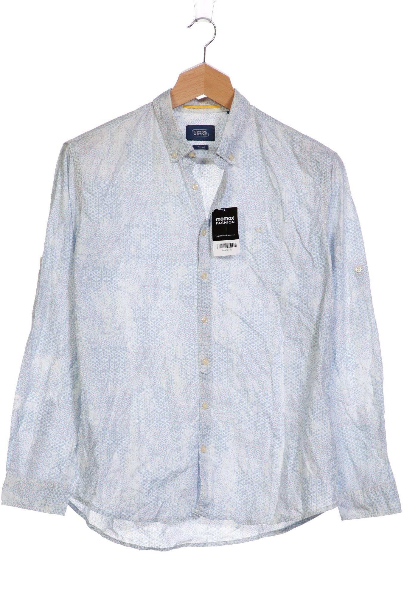 

camel active Herren Hemd, hellblau, Gr. 56