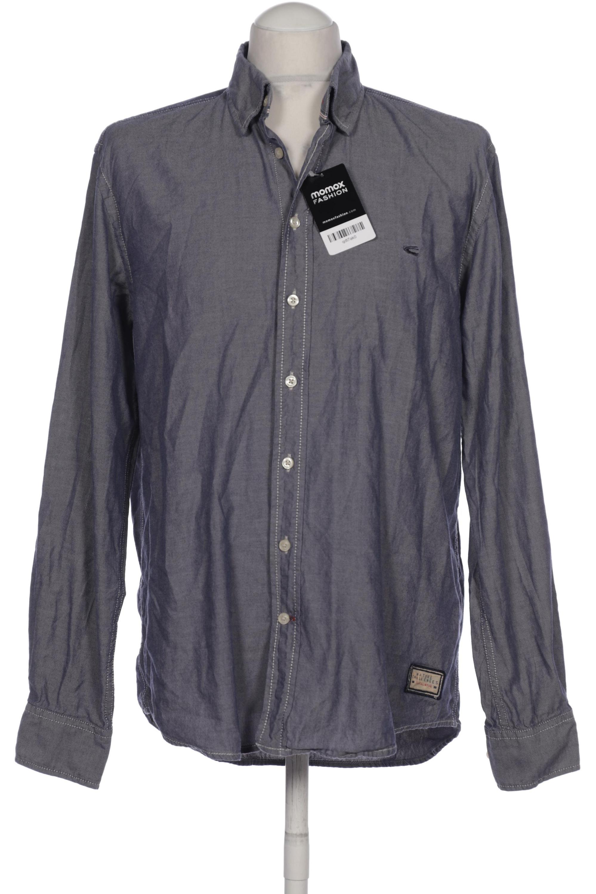 

camel active Herren Hemd, marineblau, Gr. 48