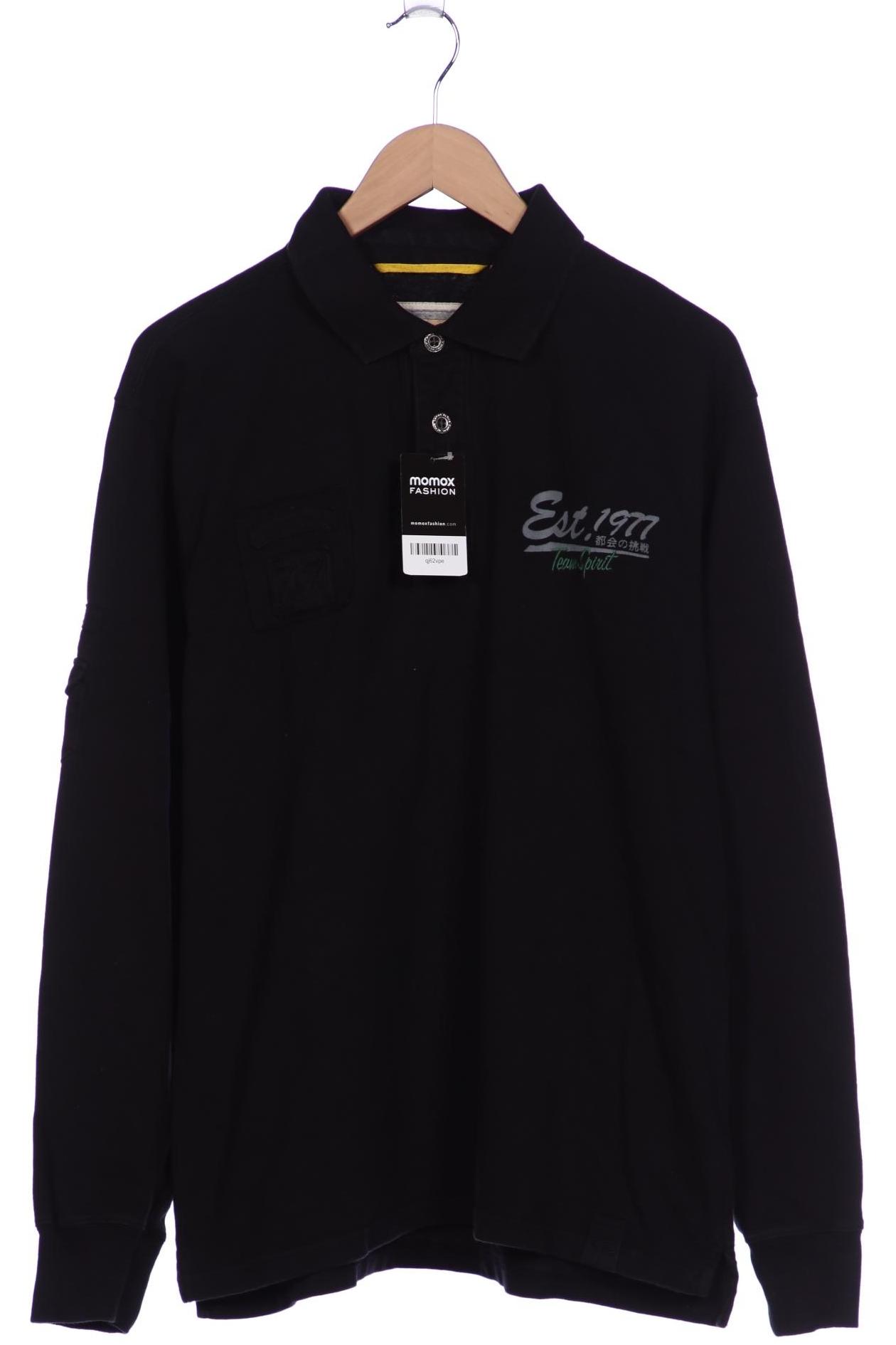 

camel active Herren Poloshirt, schwarz, Gr. 54