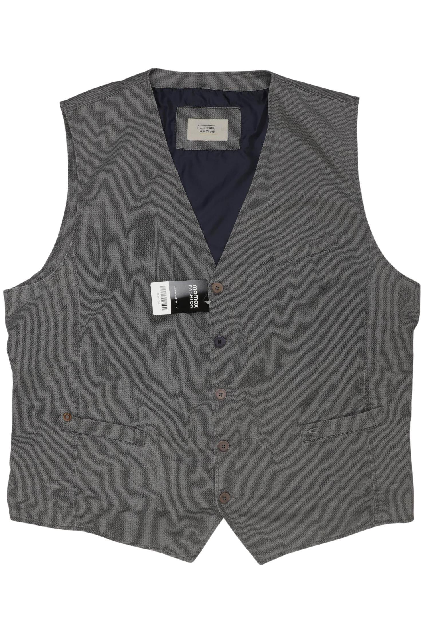 

camel active Herren Weste, grau, Gr. 60