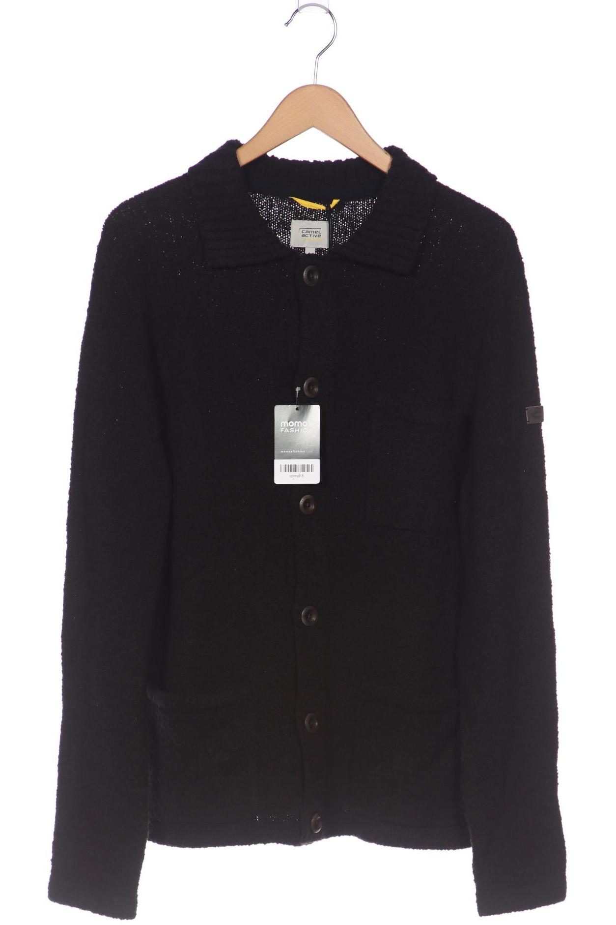 

camel active Herren Strickjacke, schwarz, Gr. 52