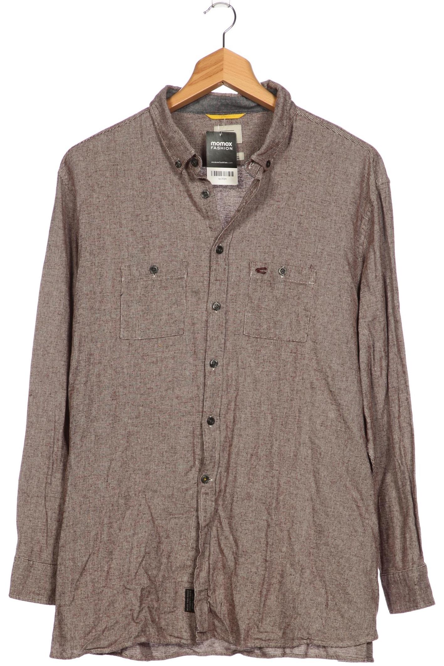 

camel active Herren Hemd, bordeaux, Gr. 60