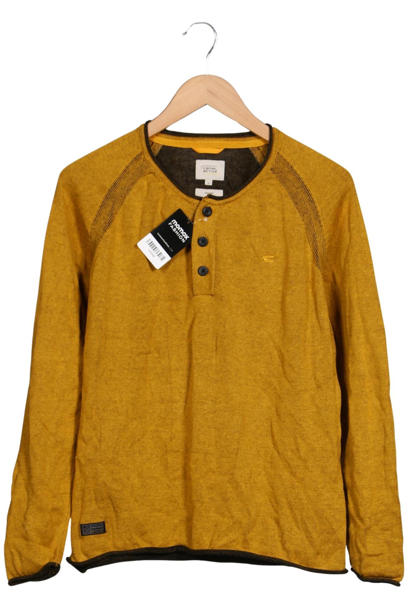 

camel active Herren Pullover, gelb, Gr. 48