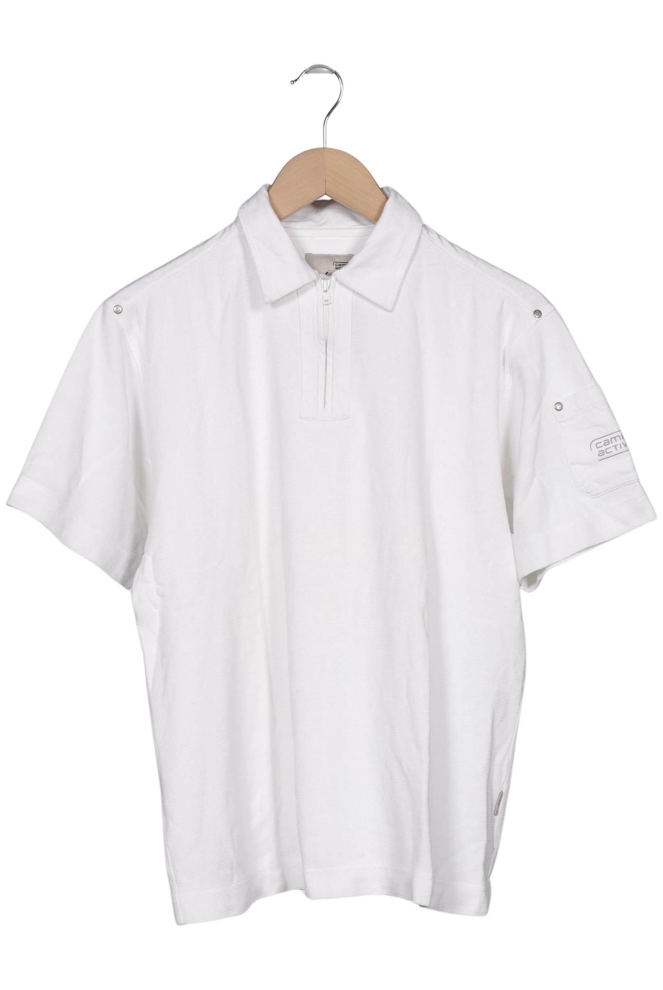 

camel active Herren Poloshirt, weiß, Gr. 48