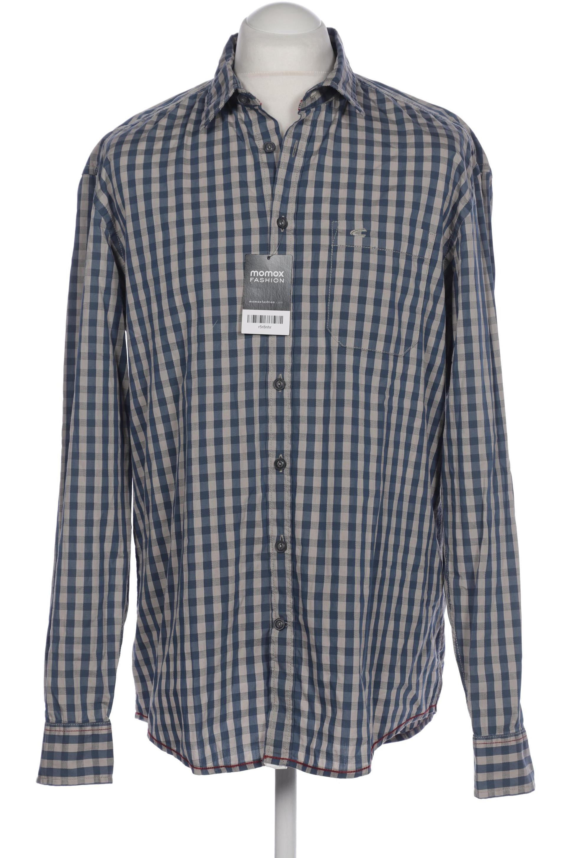 

camel active Herren Hemd, blau, Gr. 52