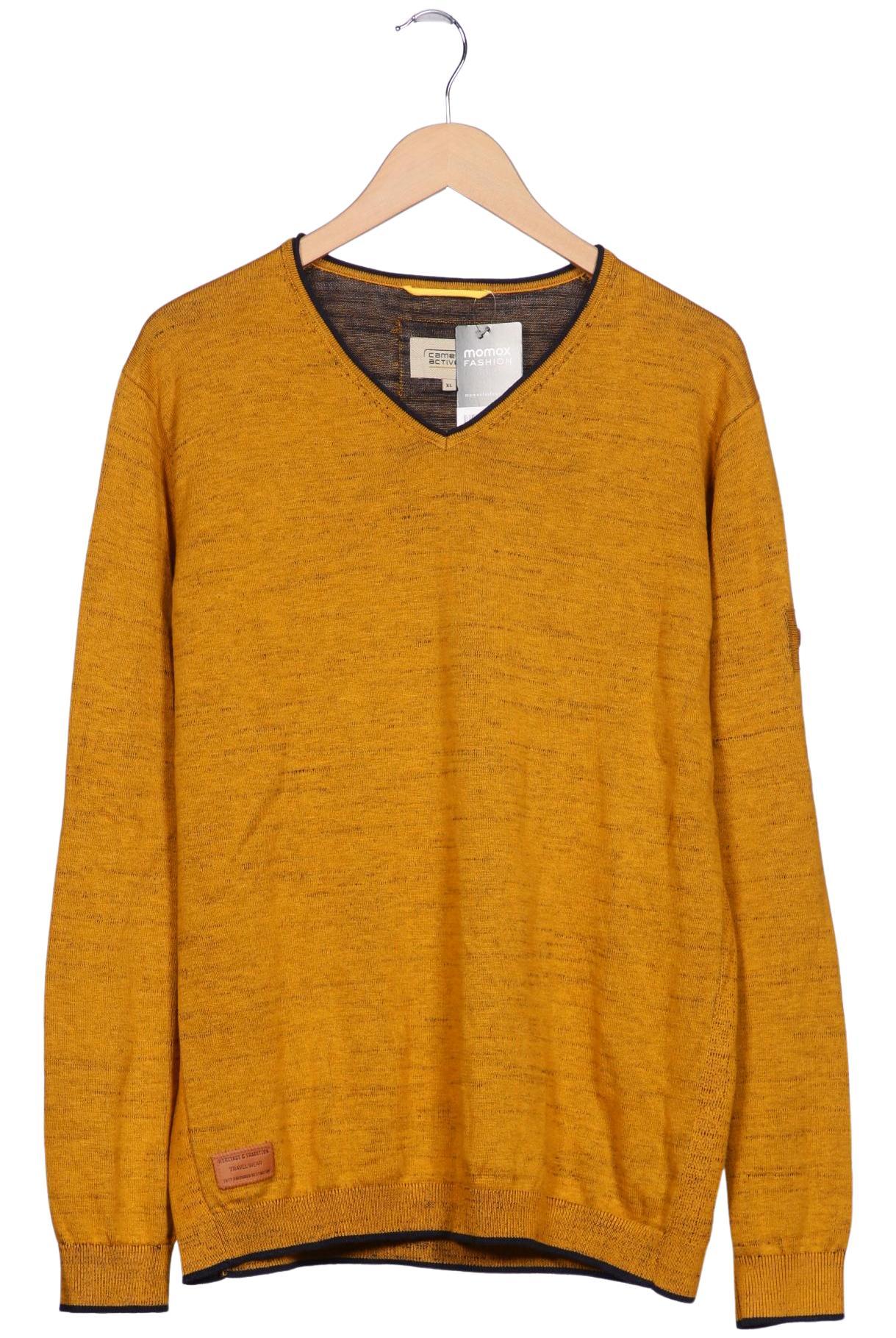 

camel active Herren Pullover, gelb, Gr. 54