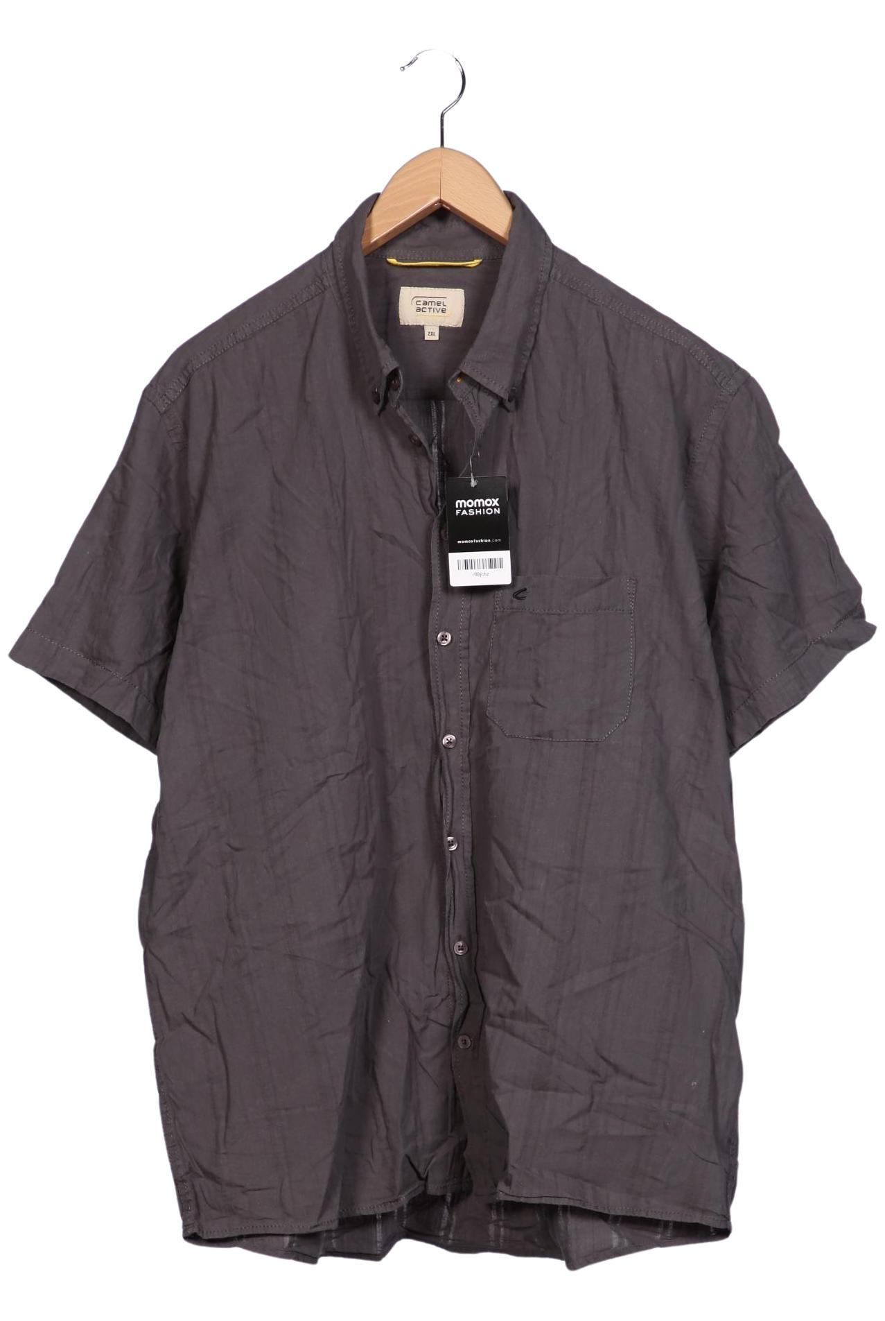 

camel active Herren Hemd, grau, Gr. 56
