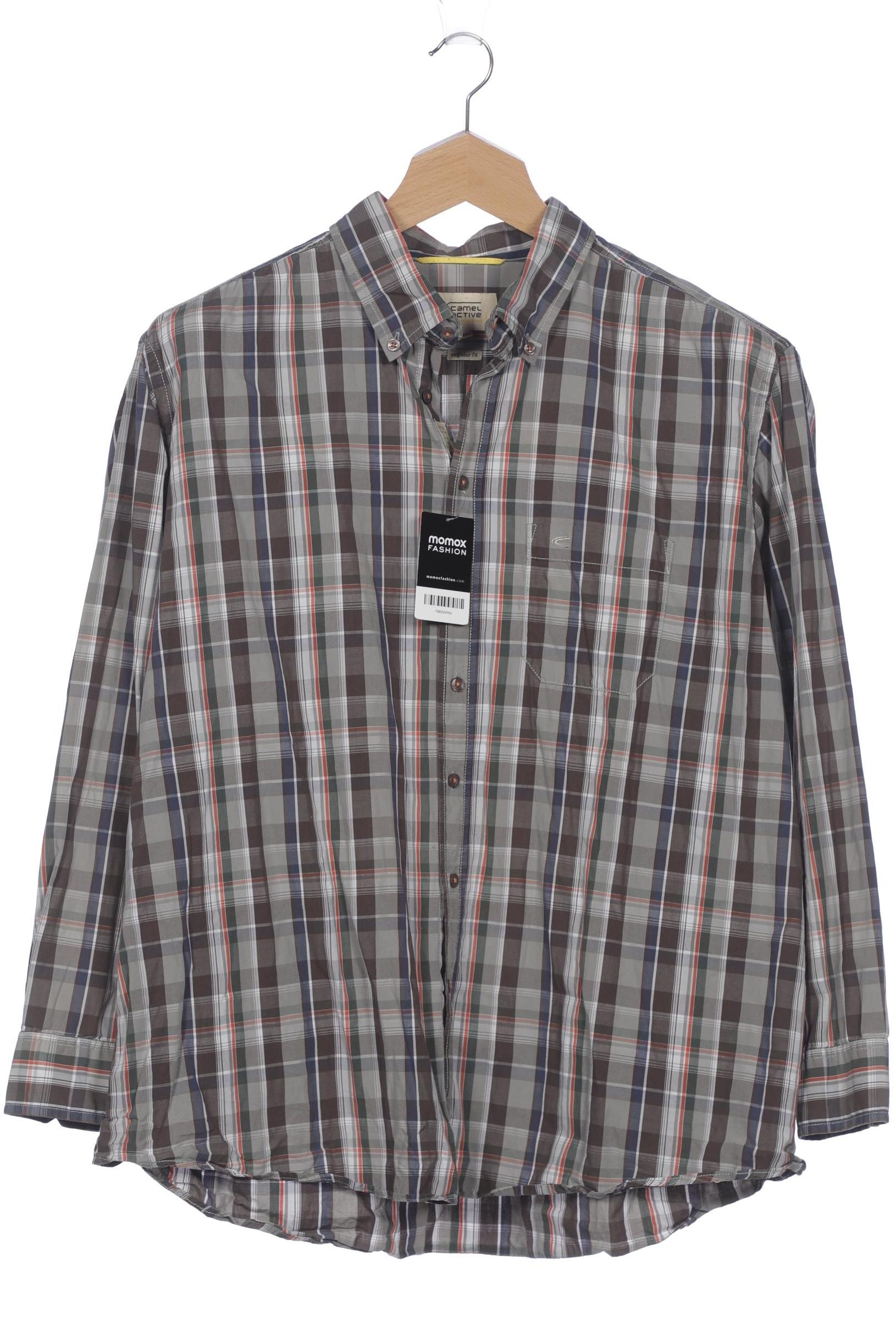 

camel active Herren Hemd, grau, Gr. 58