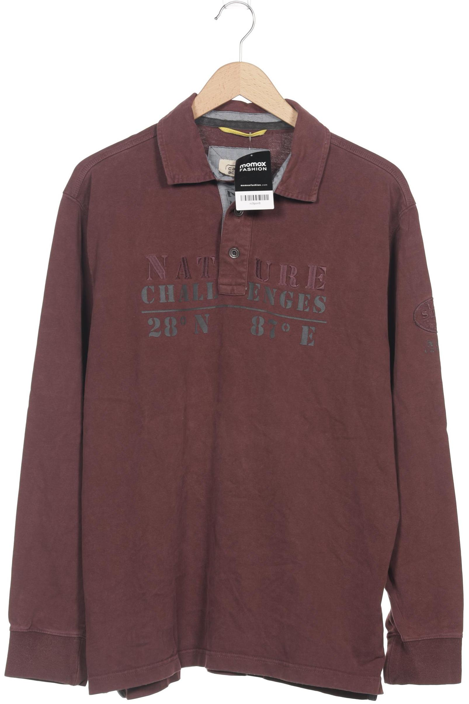 

camel active Herren Poloshirt, bordeaux, Gr. 54