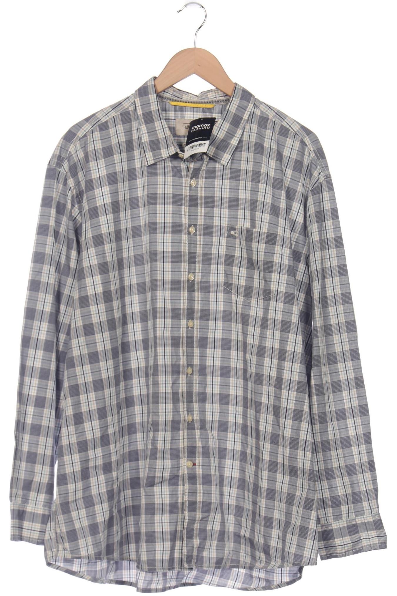 

camel active Herren Hemd, grau, Gr. 58